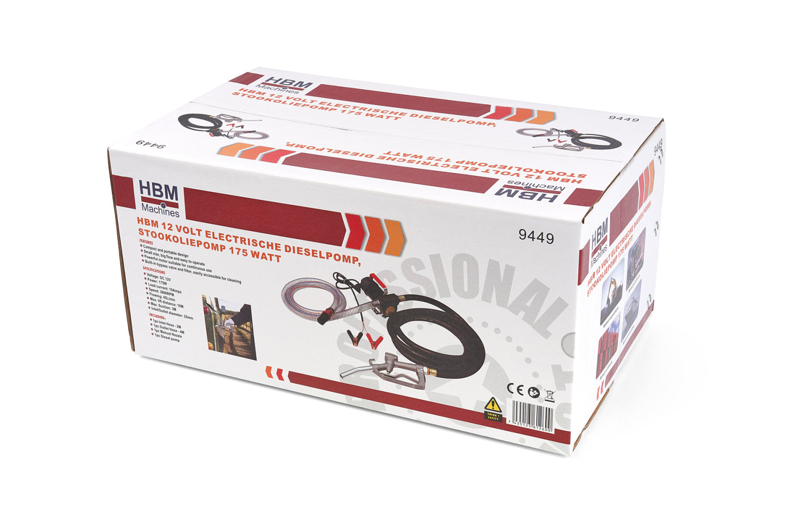 ELEKTROMOS GÁZOLAJ SZIVATTYÚ PUMPA 12 V 175 W