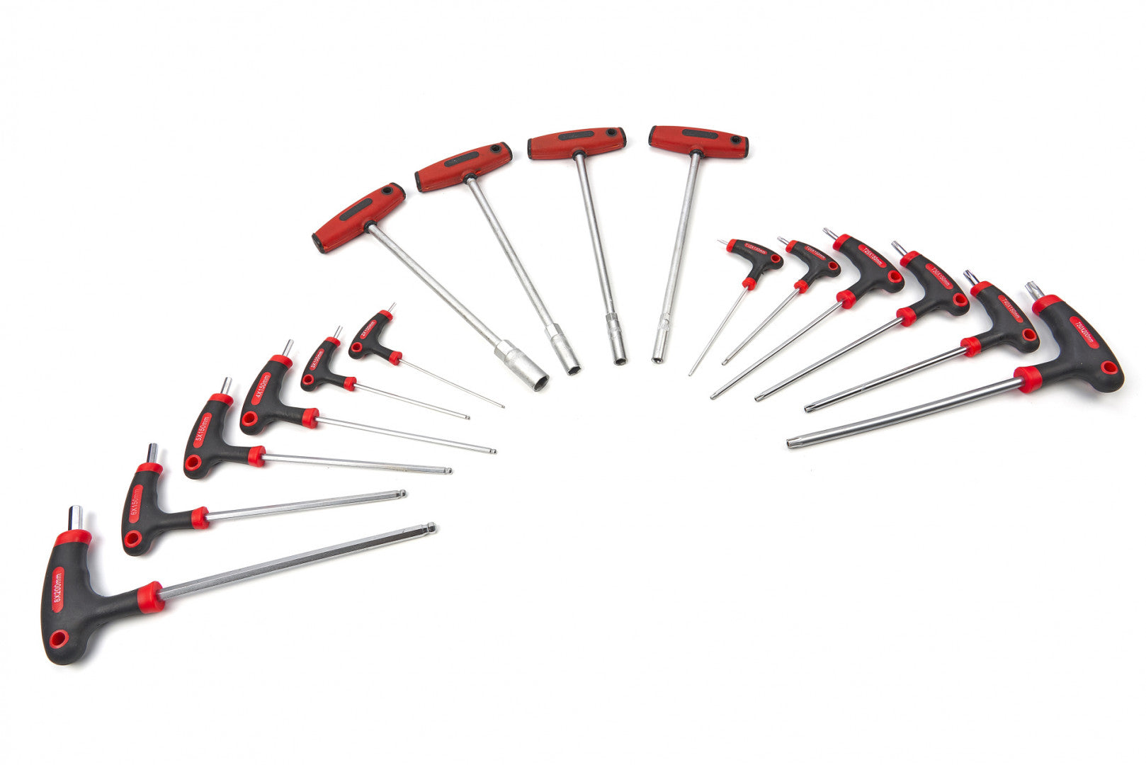 SZERSZÁMOS SZEKRÉNY – SZERSZÁMOS KOCSI TÁLCA T KULCSKÉSZLETTEL TORX IMBUS 16 DB