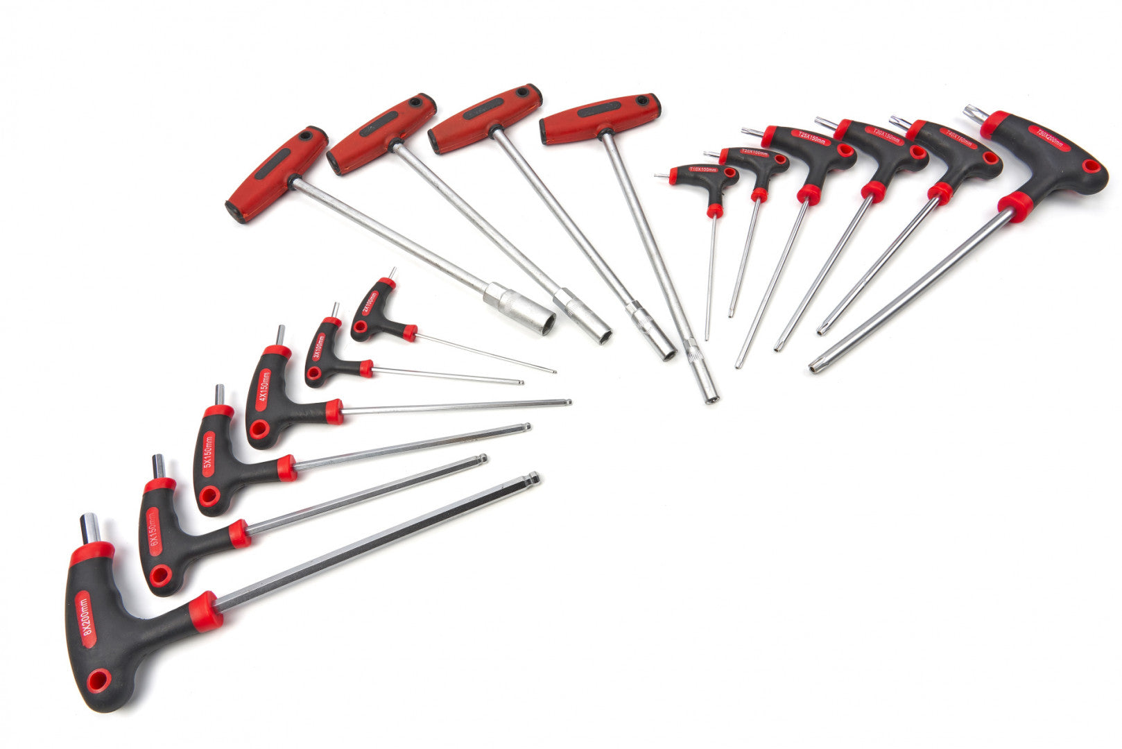 SZERSZÁMOS SZEKRÉNY – SZERSZÁMOS KOCSI TÁLCA T KULCSKÉSZLETTEL TORX IMBUS 16 DB