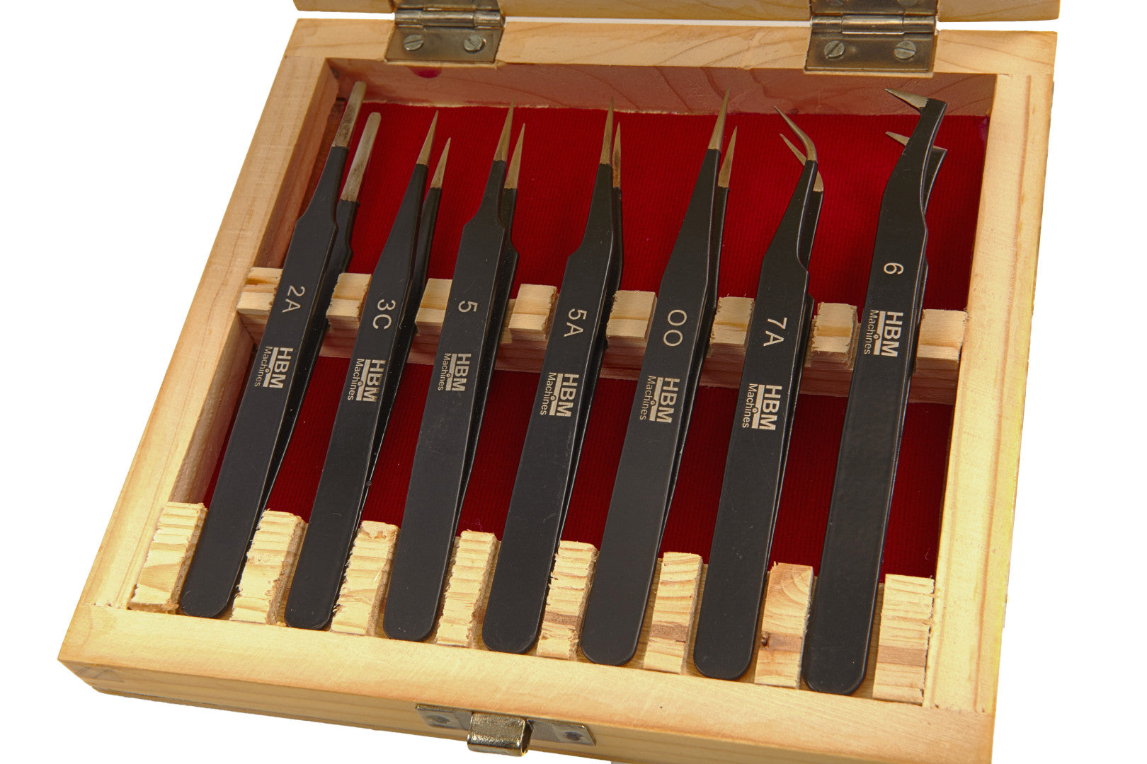 PROFESSZIONÁLIS ANTI-MÁGNESES CSIPESZ KÉSZLET 7 DB HBM