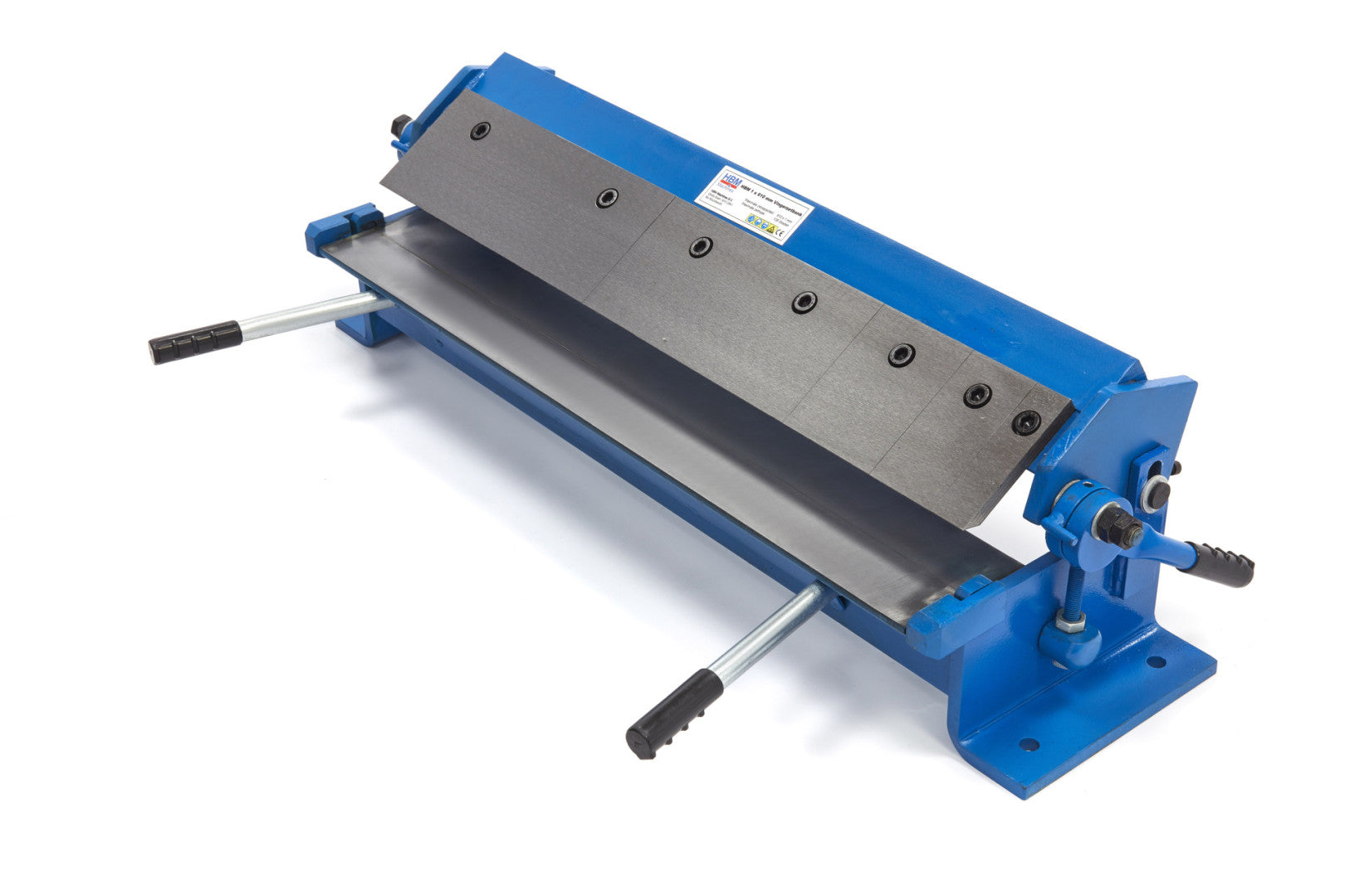 KÉZI LEMEZHAJLÍTÓ SZEGMENTÁLT PENGÉVEL 1 X 610 MM HBM