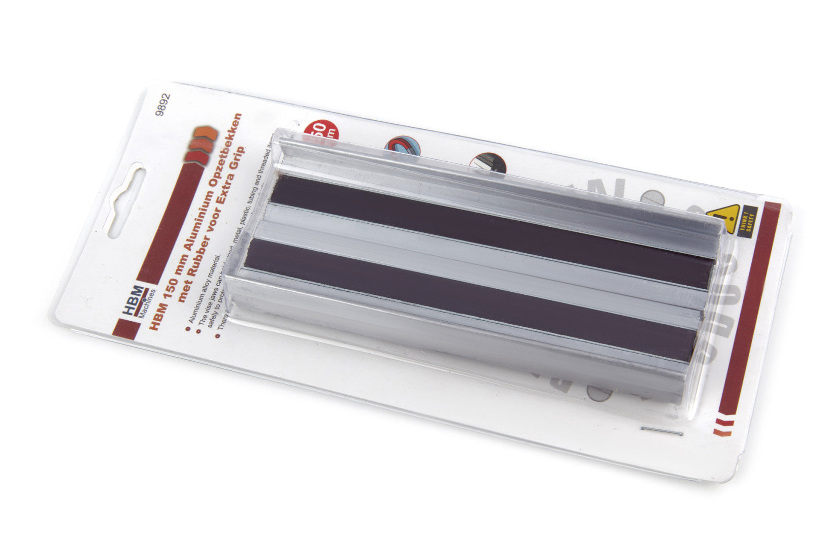 ALUMÍNIUM POFÁK SATUHOZ GUMI BEVONATTAL 150 MM