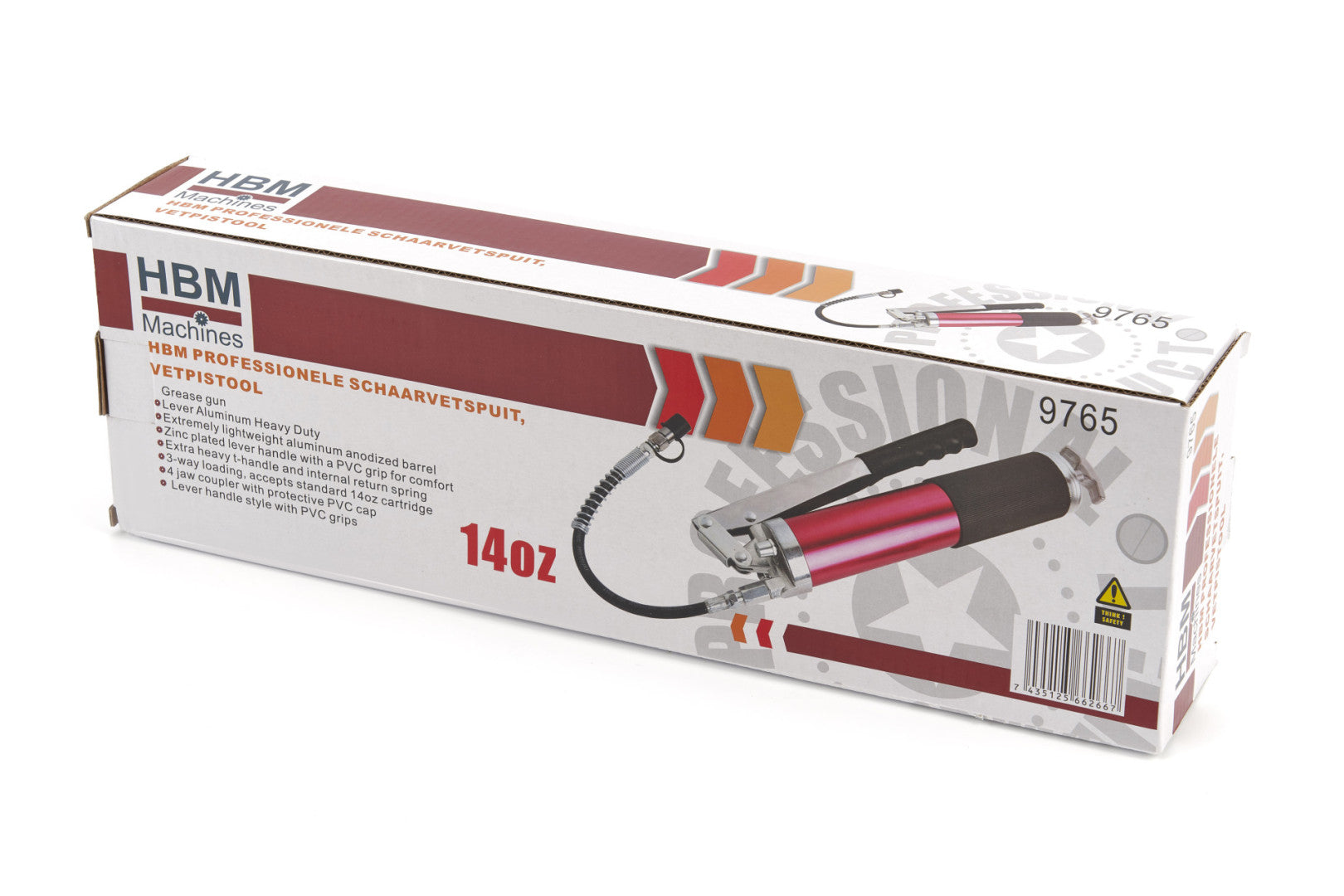 PROFESSZIONÁLIS KENŐPISZTOLY HBM 1 TÍPUS