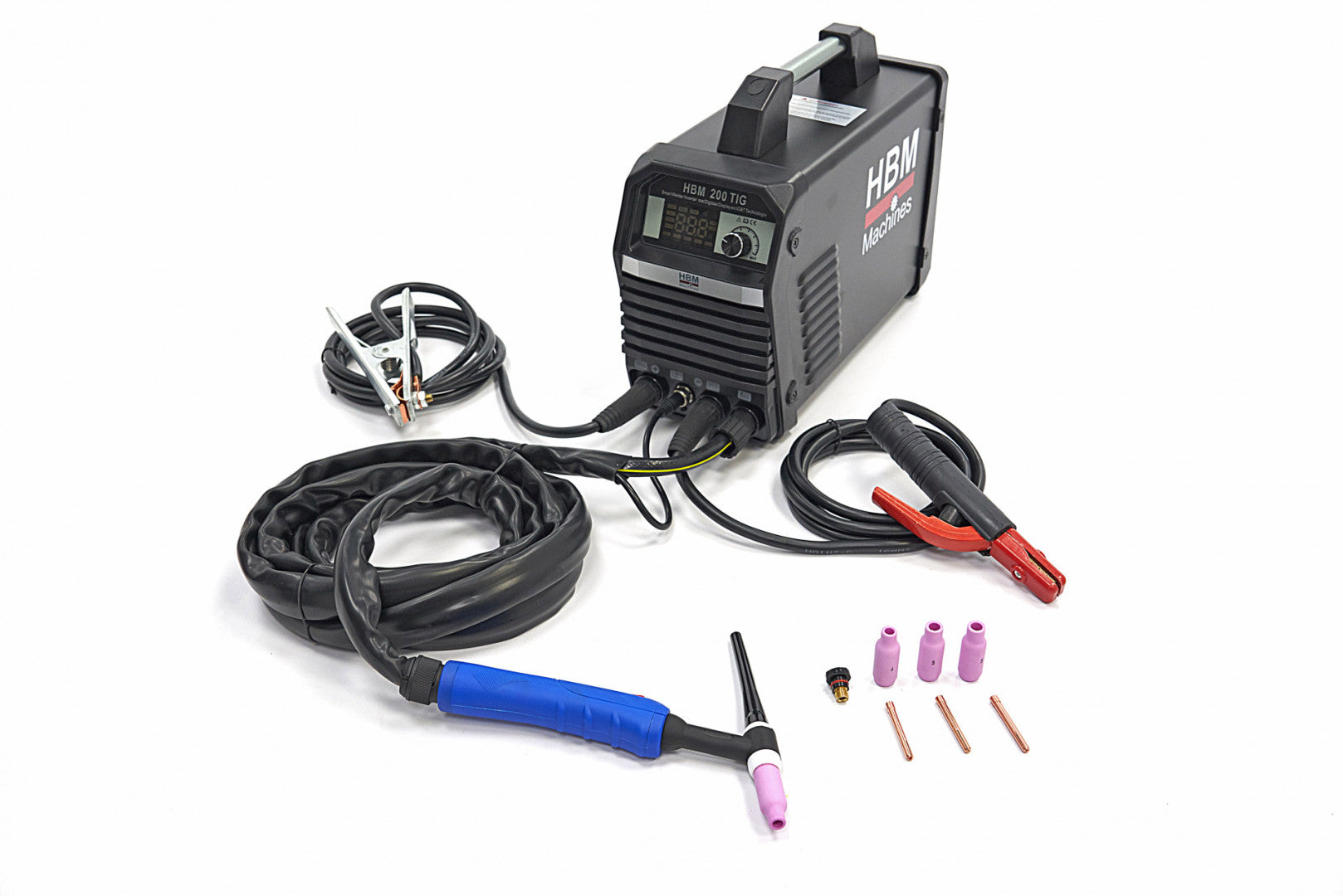HEGESZTŐ INVERTER DIGITÁLIS KIJELZŐVEL TIG IGBT 200MAX HBM