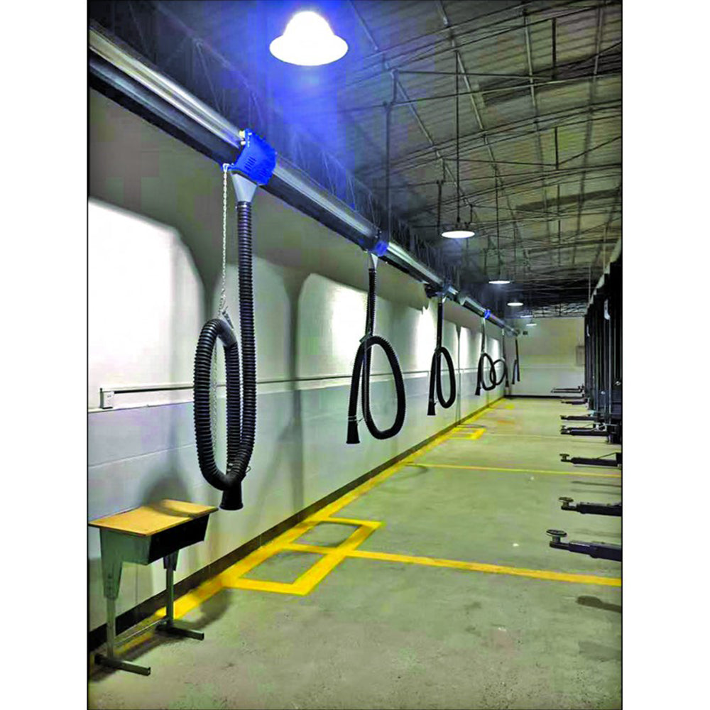 ALUMÍNIUM SÍNHEZ CSATLAKOZTATÓ KIPUFOGÓGÁZ ELSZÍVÓ 4M