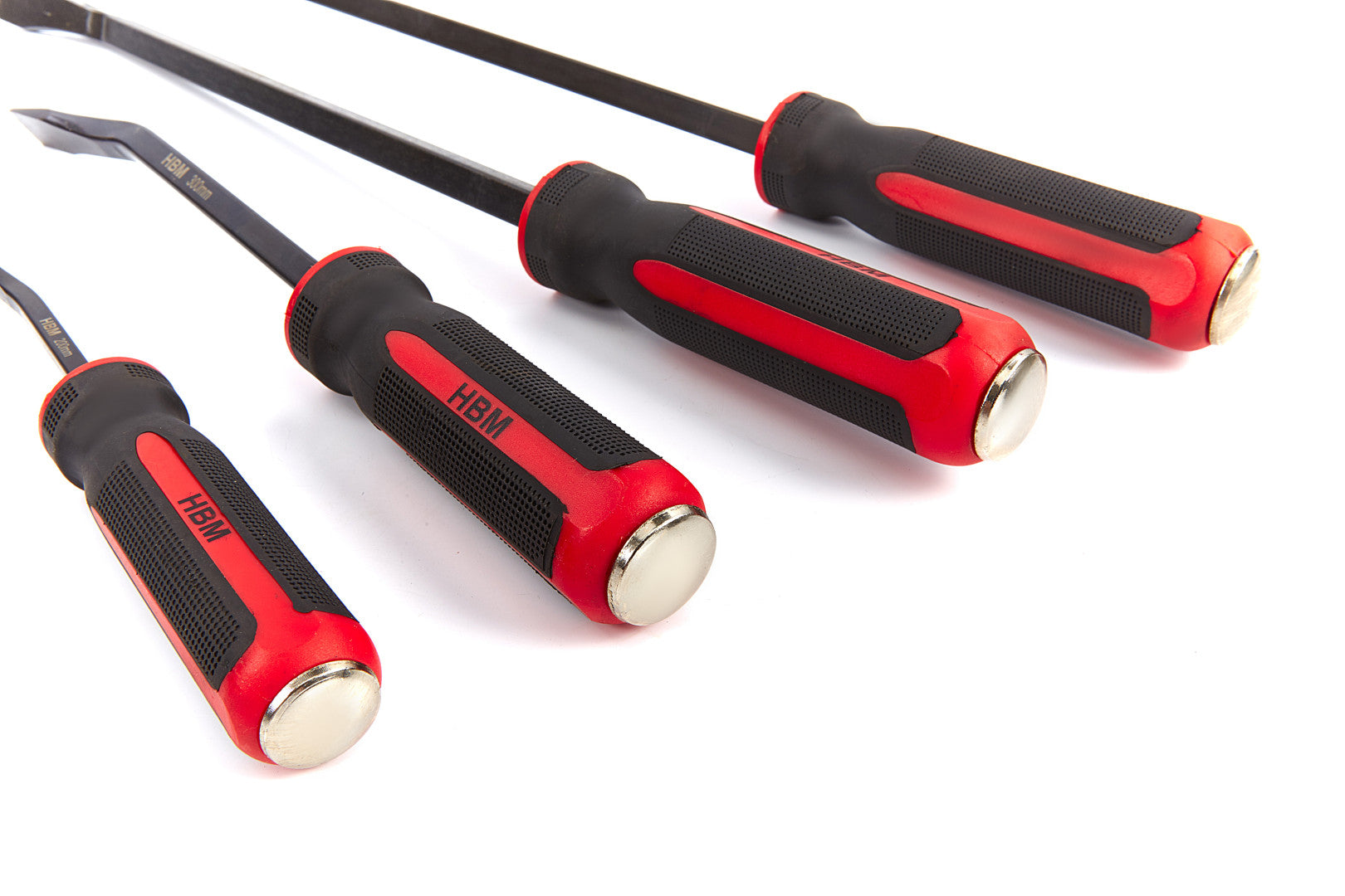 FESZÍTŐVAS KÉSZLET GUMÍROZOTT FOGANTYÚVAL 4 DB HBM