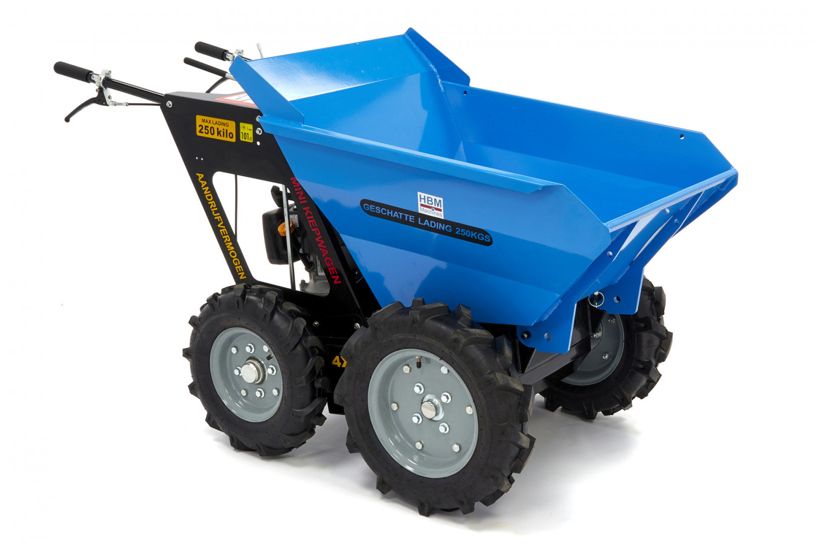 MINI BILLENŐ DÖMPER 250KG 6.5CP 196CC HBM