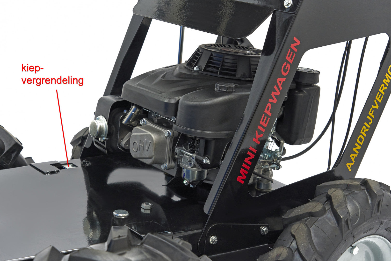 MINI BILLENŐ DÖMPER 250KG 6.5CP 196CC HBM