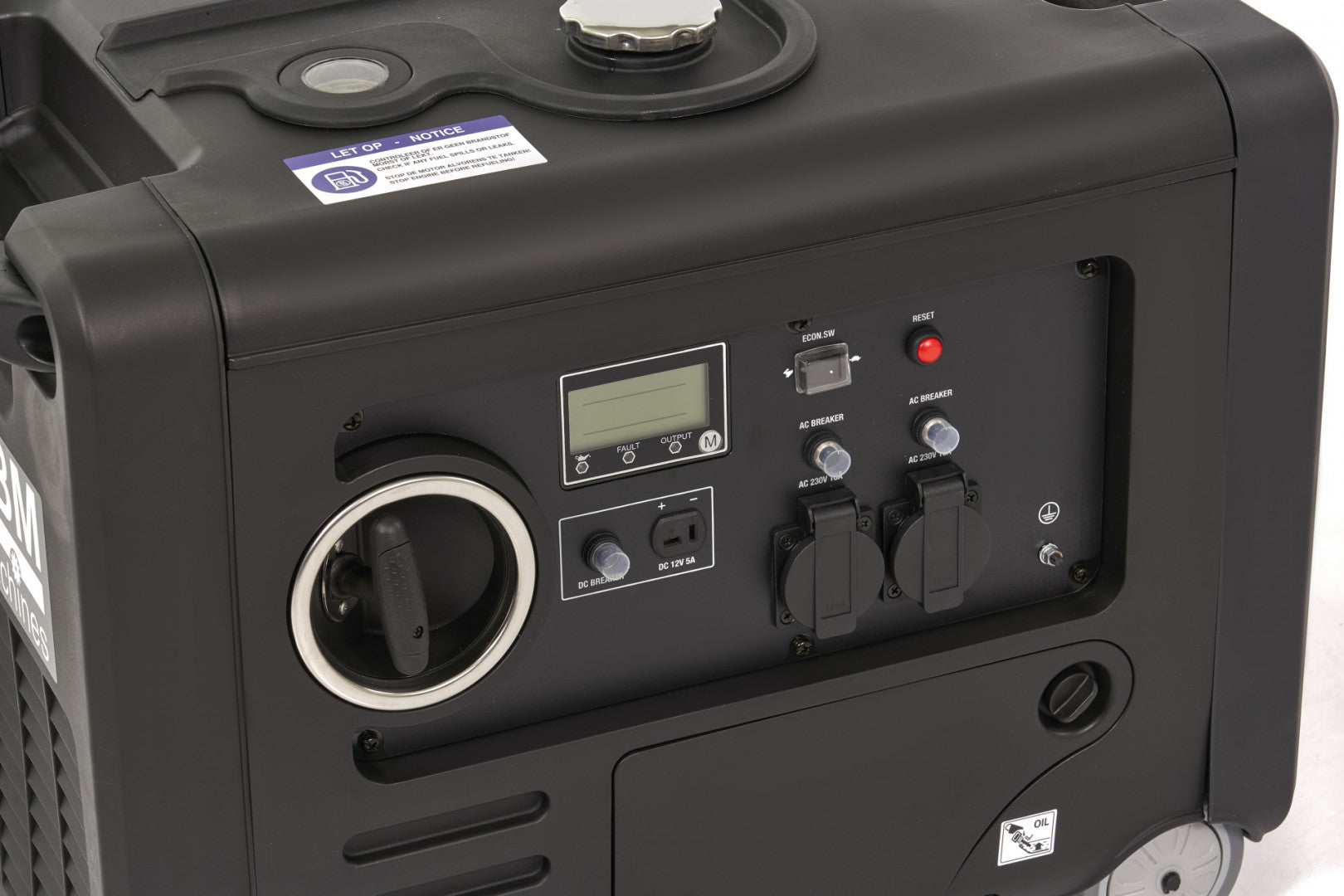 ELEKTROMOS INVERTER GENERÁTOR 4kW BENZINES