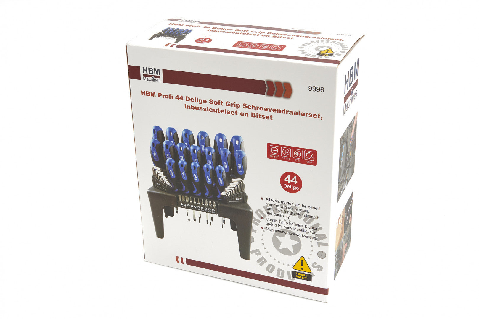 CSAVARHÚZÓ KÉSZLET 44 DB HBM