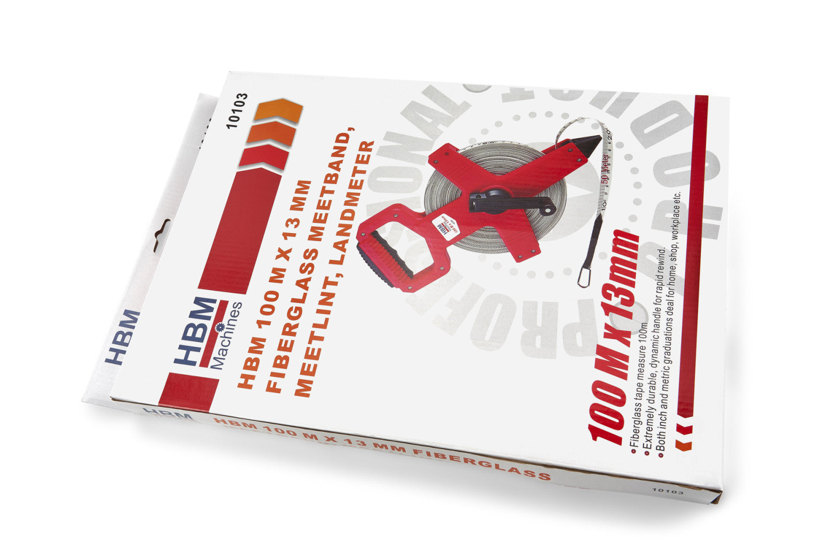 ÜVEGSZÁLAS MÉRŐSZALAG 100M HBM