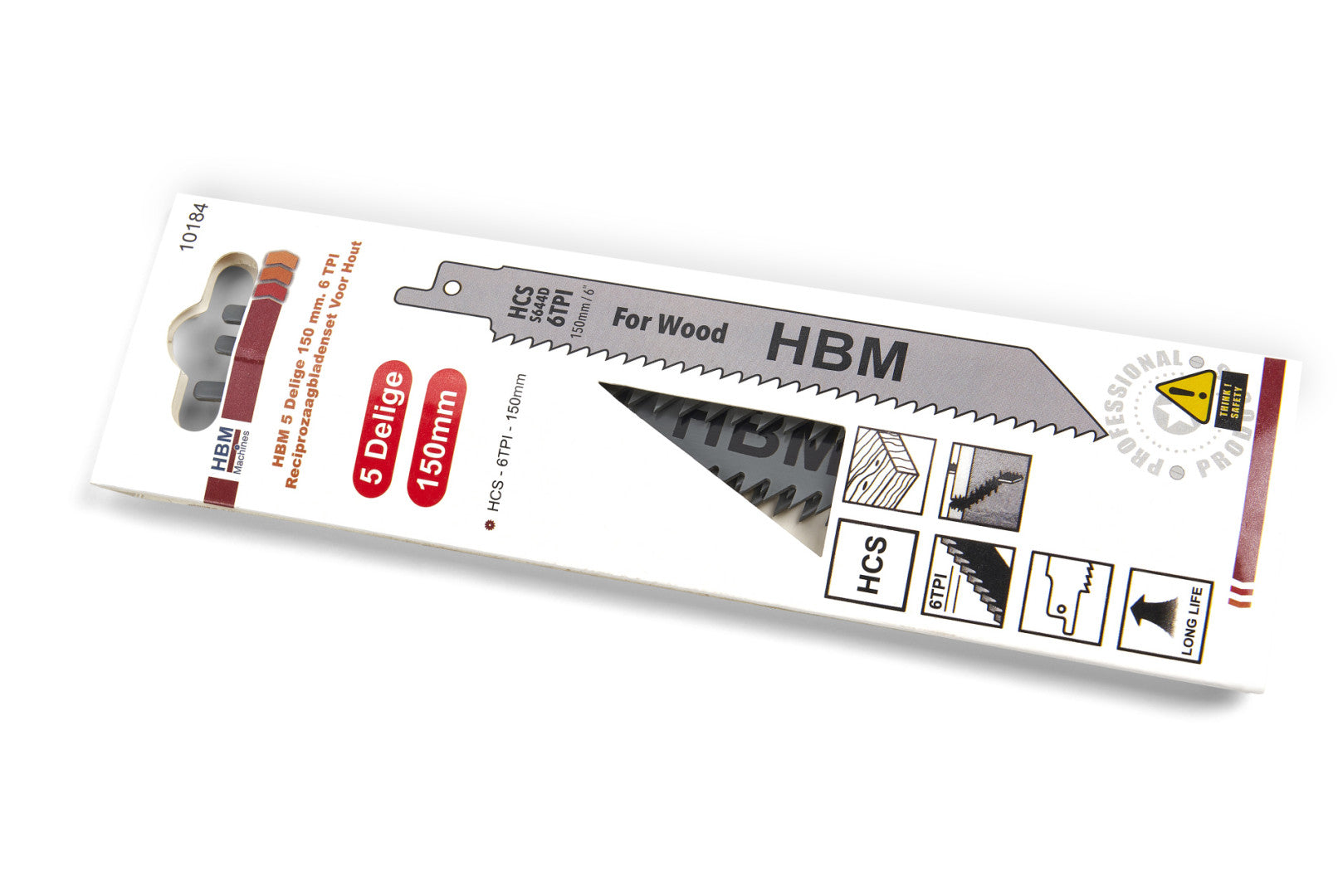 FŰRÉSZLAP KÉSZLET SZÚRÓFŰRÉSZ - DEKOPÍRFŰRÉSZ 5 DB - 150MM 6TPI