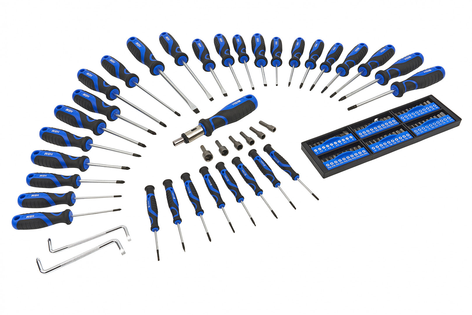 CSAVARHÚZÓ KÉSZLET ÁLLVÁNNYAL 100 DB HBM