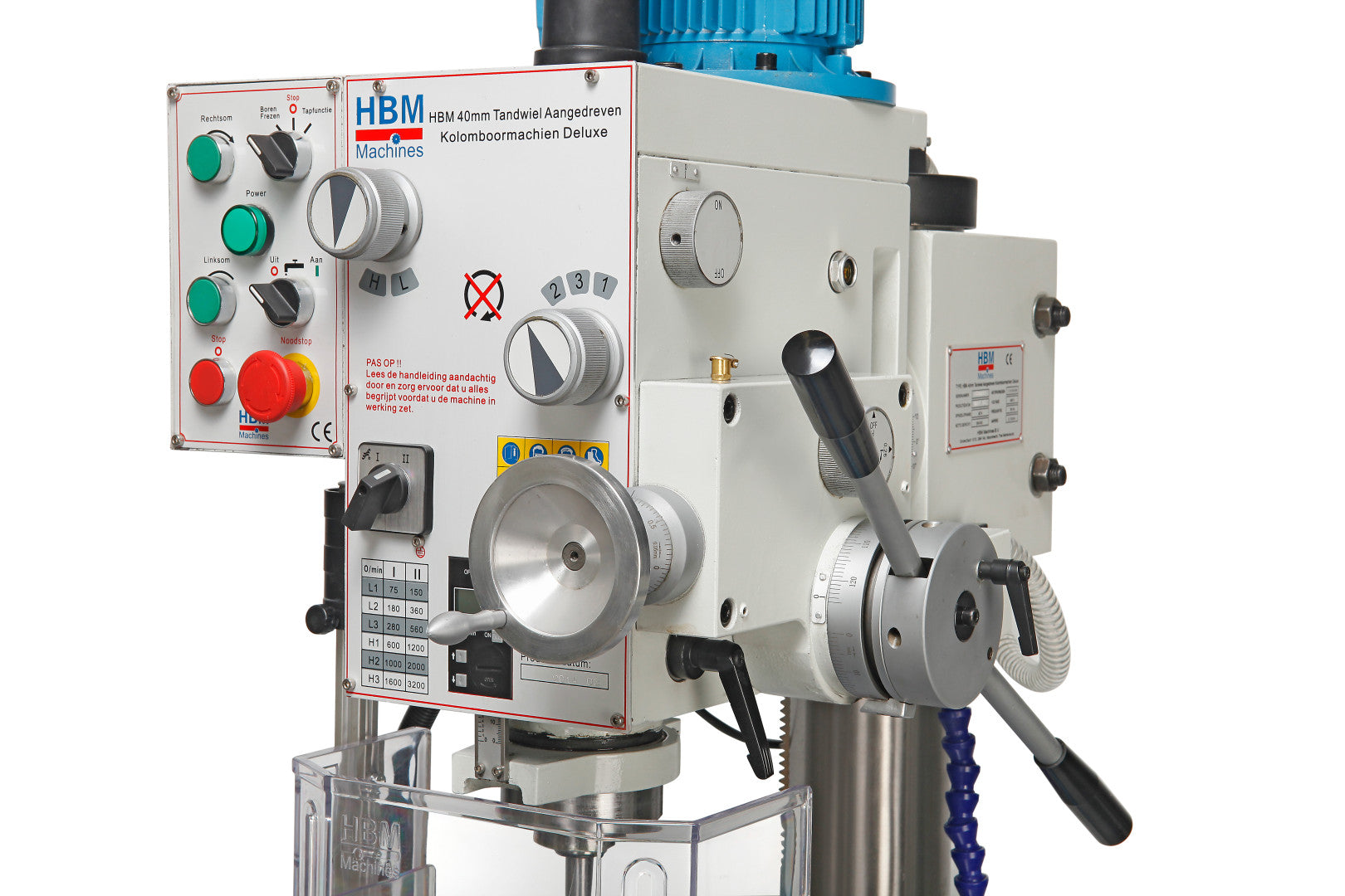 OSZLOPOS FÚRÓGÉP 40MM DELUXE 380V