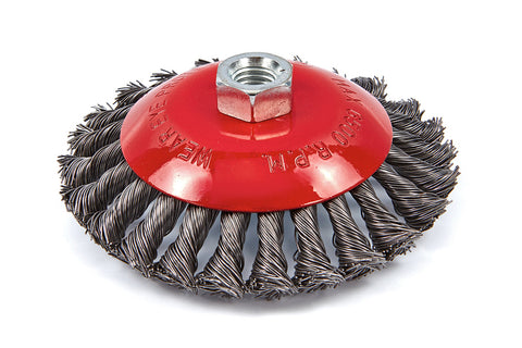 ACÉL DRÓTKORONG - DRÓTKEFE KORONG SAROKCSISZOLÓHOZ 115MM HBM