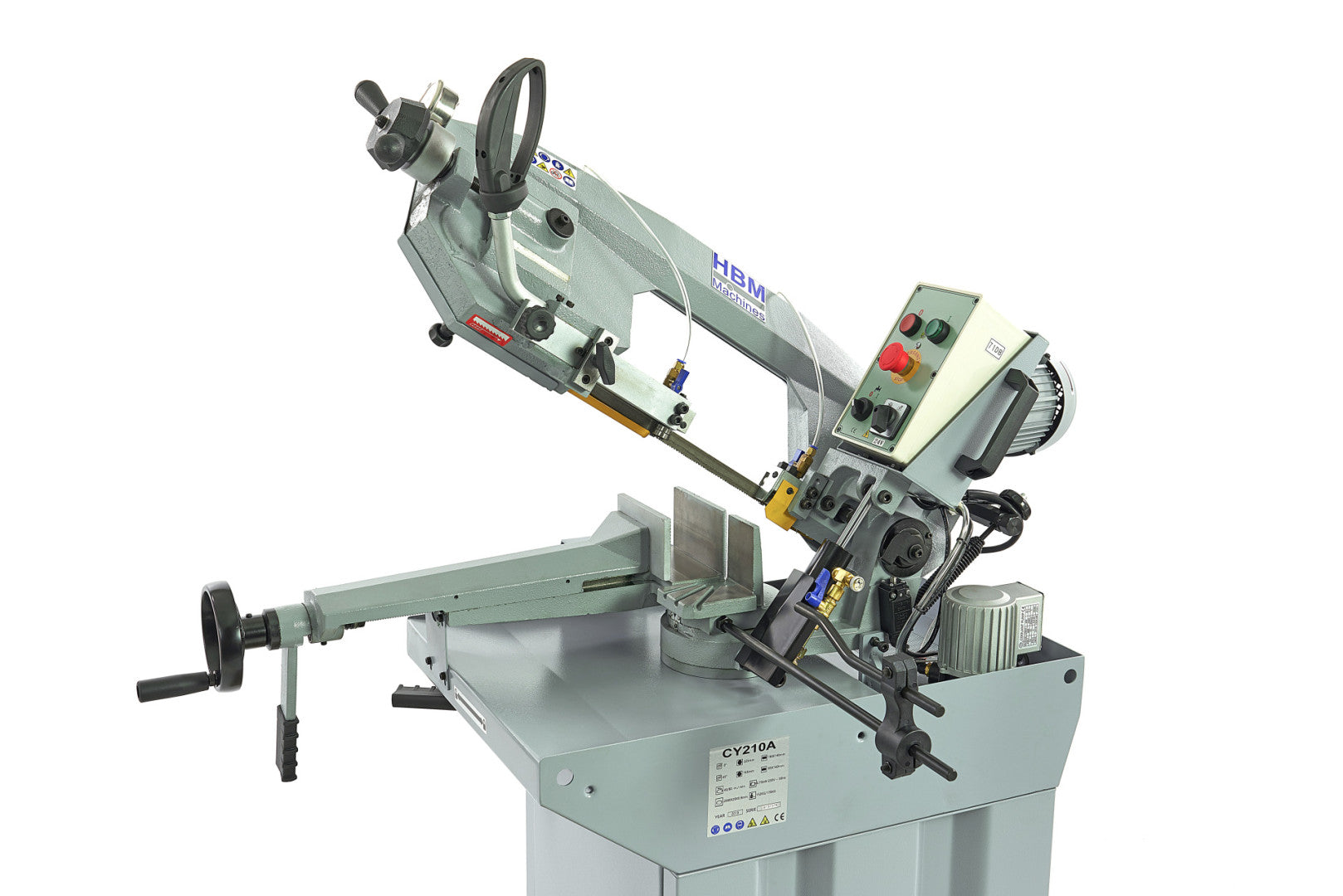 PROFESSZIONÁLIS SZALAGFÉMFŰRÉSZ HBM 210 380V