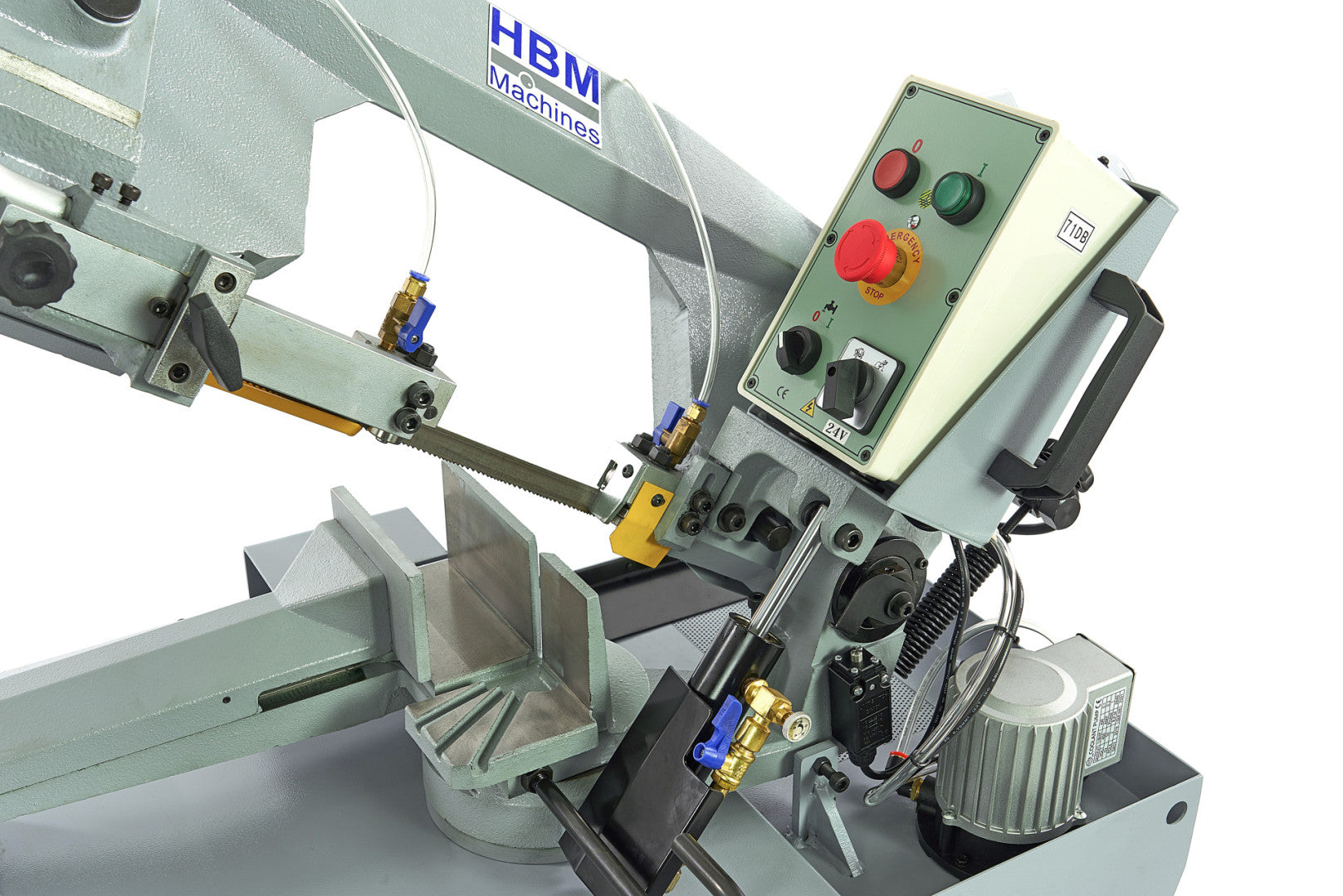 PROFESSZIONÁLIS SZALAGFÉMFŰRÉSZ HBM 210 380V