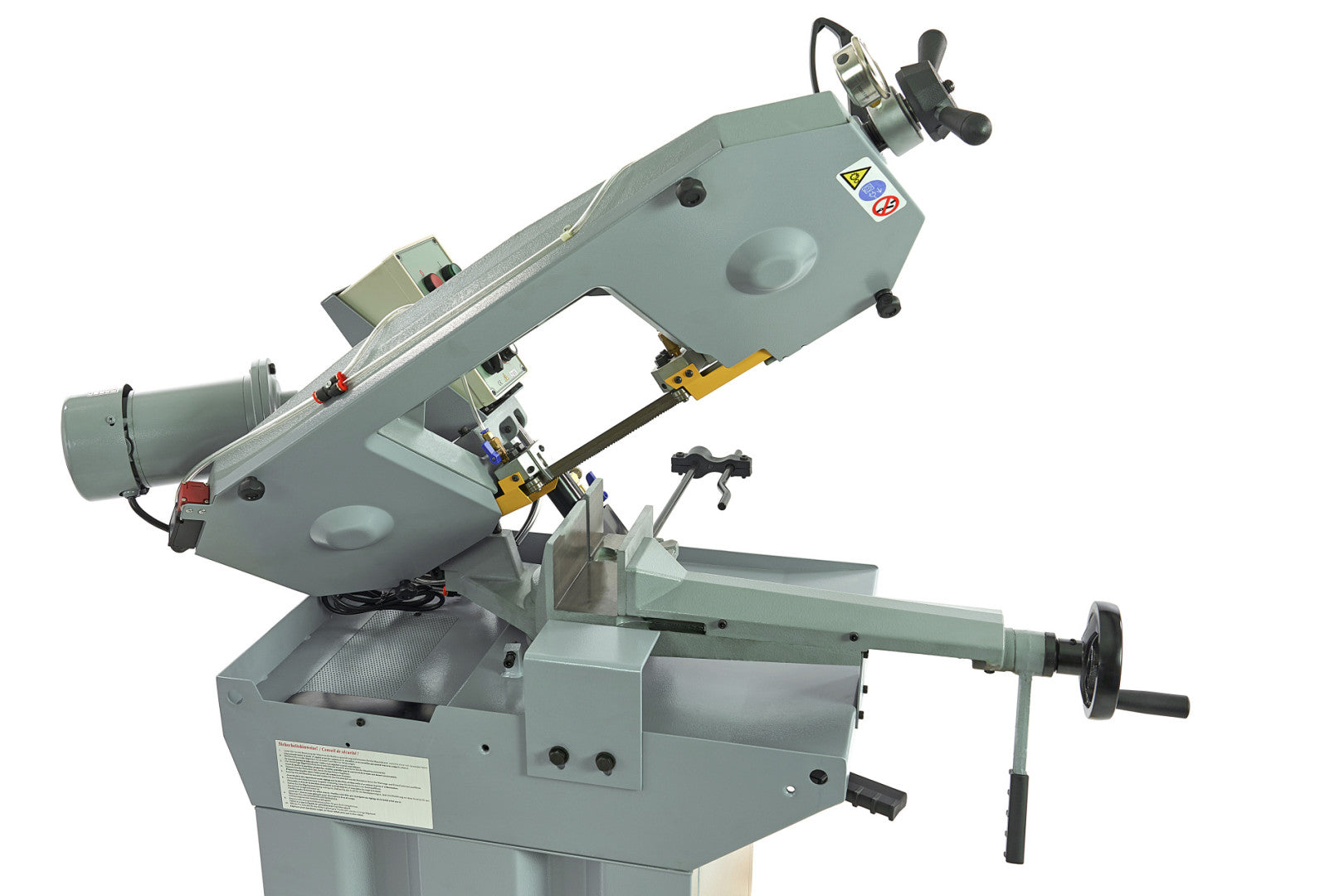 PROFESSZIONÁLIS SZALAGOS FÉMFŰRÉSZ HBM 210 230V