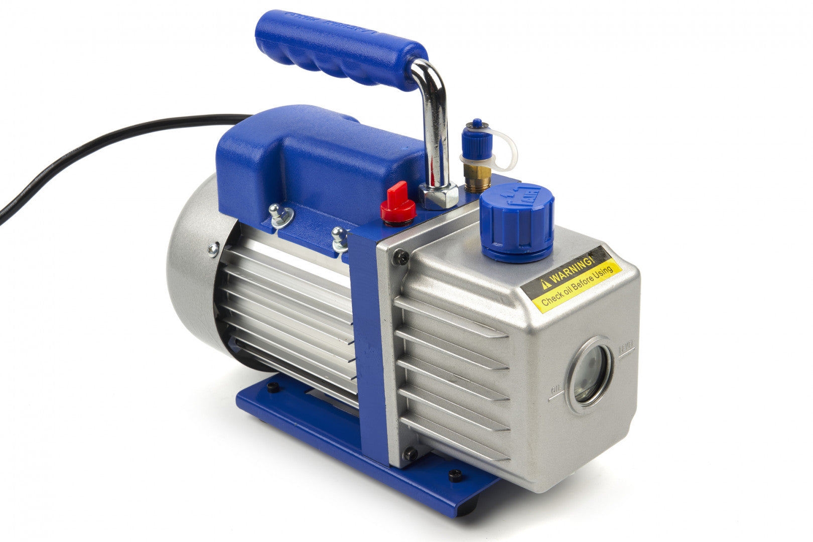 VÁKUUMSZIVATTYÚ PUMPA LÉGKONDICIONÁLÓHOZ DUPLA NYOMÁSMÉRŐVEL 60L/MIN HBM