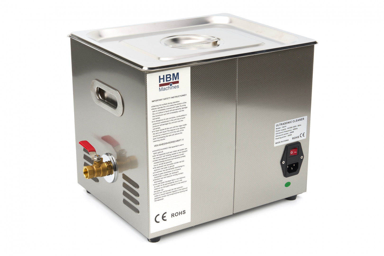 ULTRAHANGOS TISZTÍTÓ BERENDEZÉS 10L HBM