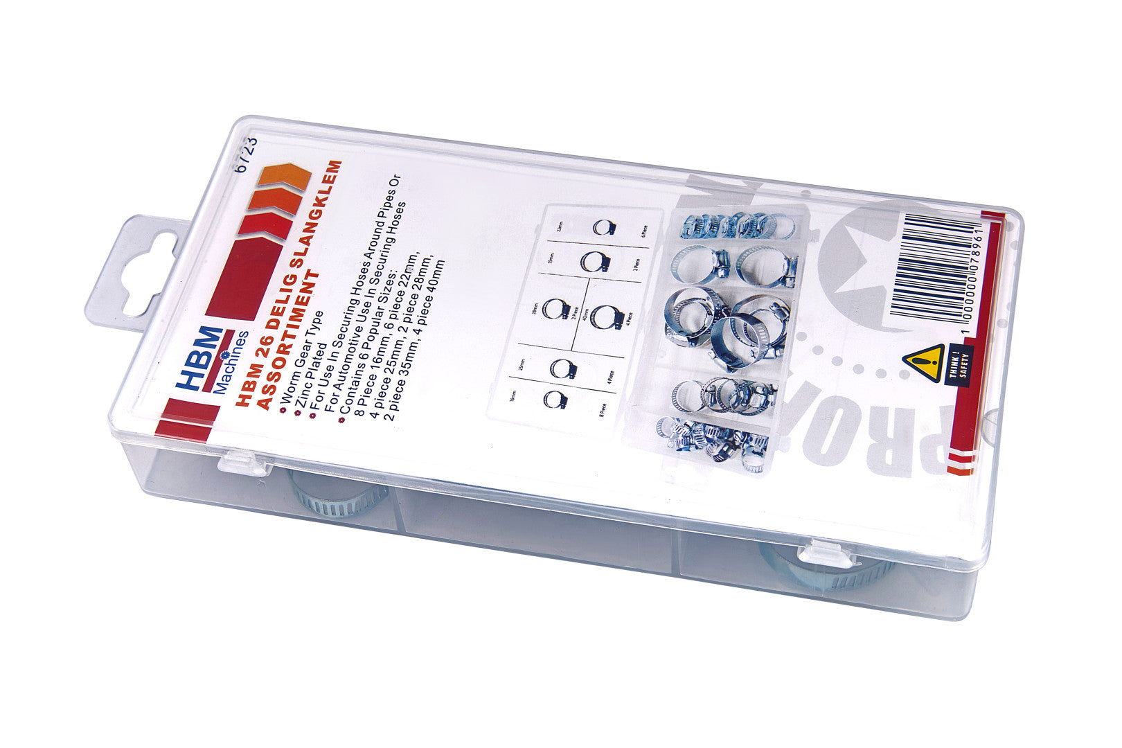 LÉGTÖMLŐ - LEVEGŐCSŐ BILINCS KÉSZLET 16-40MM 26DB HBM