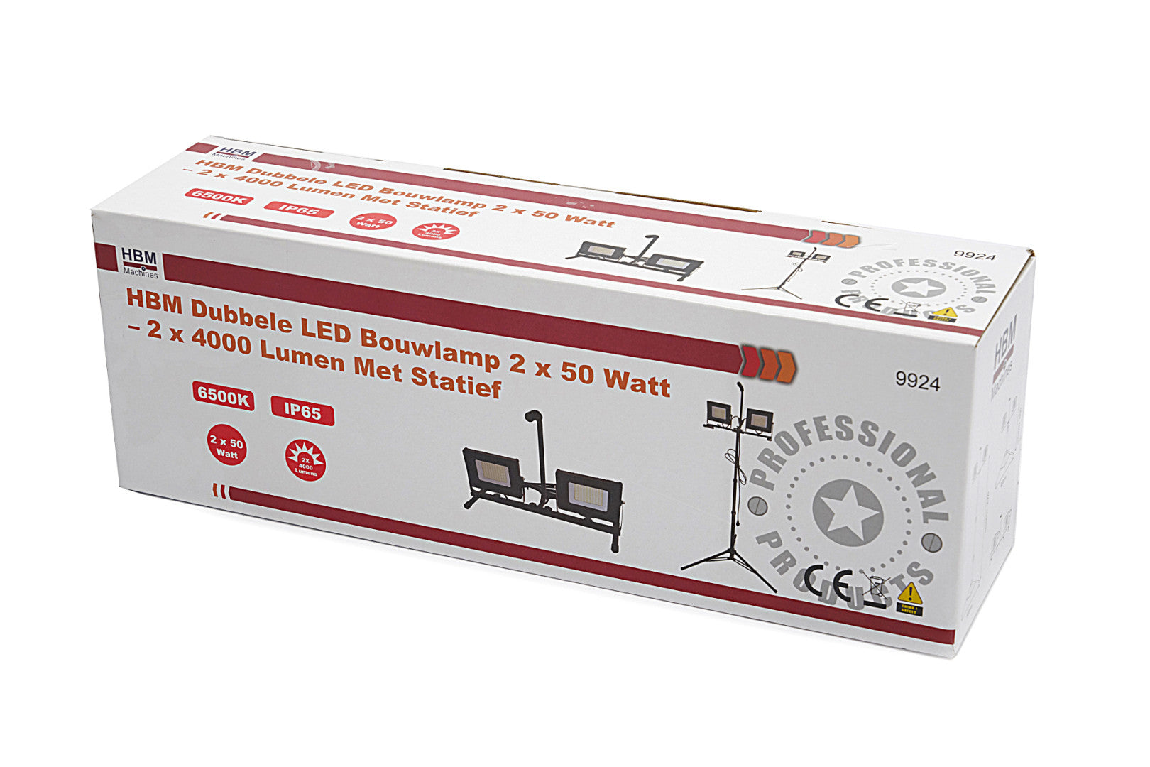 LED LÁMPA HÁROMLÁBÚ ÁLLVÁNNYAL 2X50W 2X4000 LUMEN