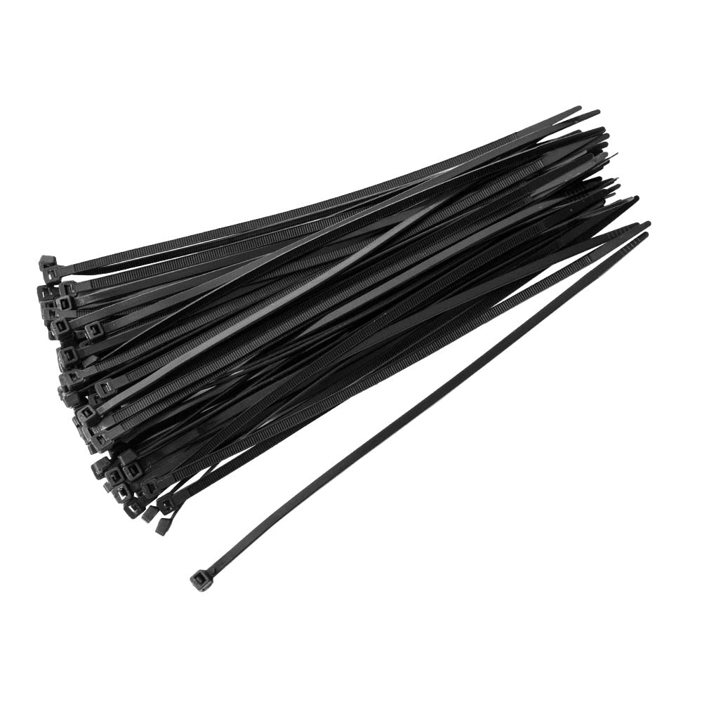 FEKETE MŰANYAG KÁBELKÖTEGELŐ KÉSZLET 100DB 4.8 X 360 WÜRTH