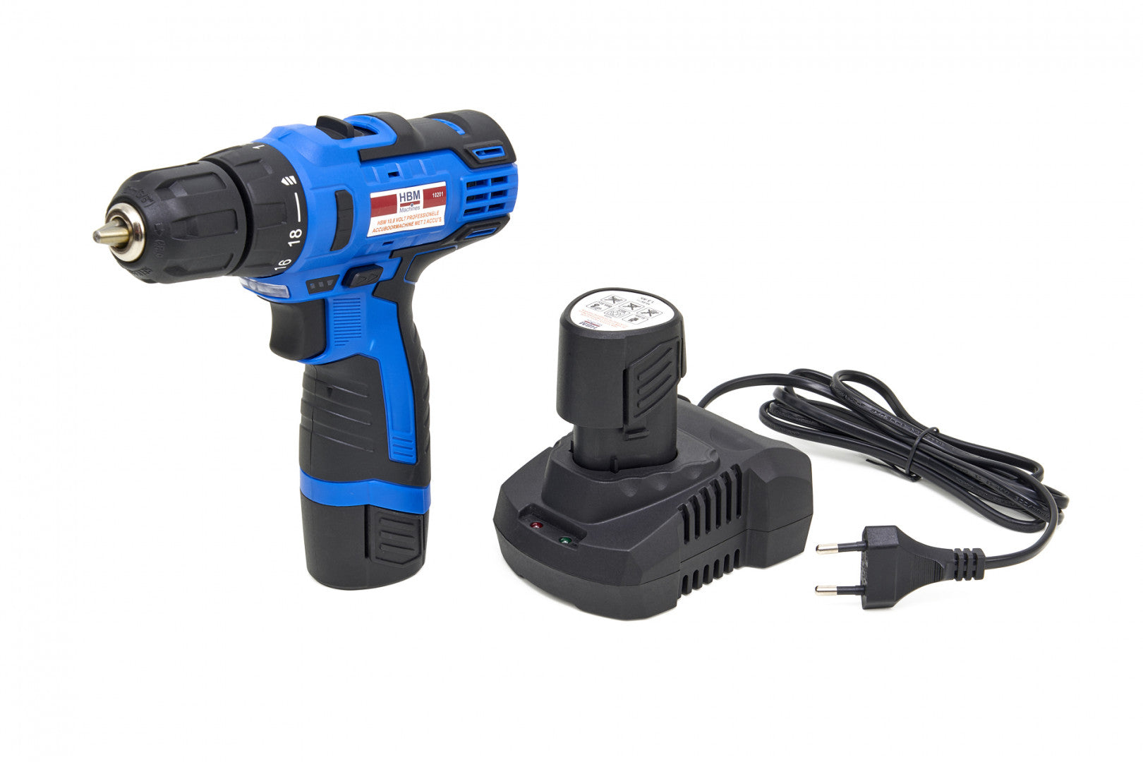 AKKUMULÁTOROS 10.8V 1500mAh CSAVAROZÓ ÉS FÚRÓGÉP 28NM HBM
