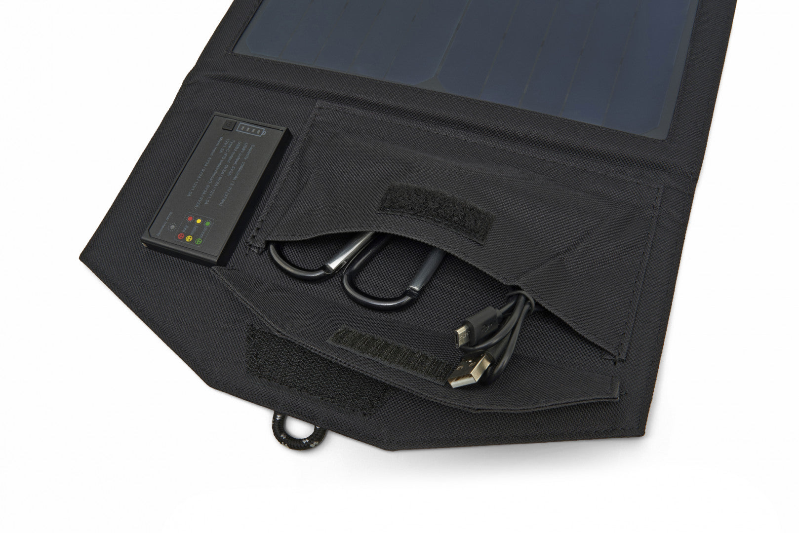 ÖSSZECSUKHATÓ ÉS HORDOZHATÓ NAPELEM 15W AKKUMULÁTORRAL 1000MAH