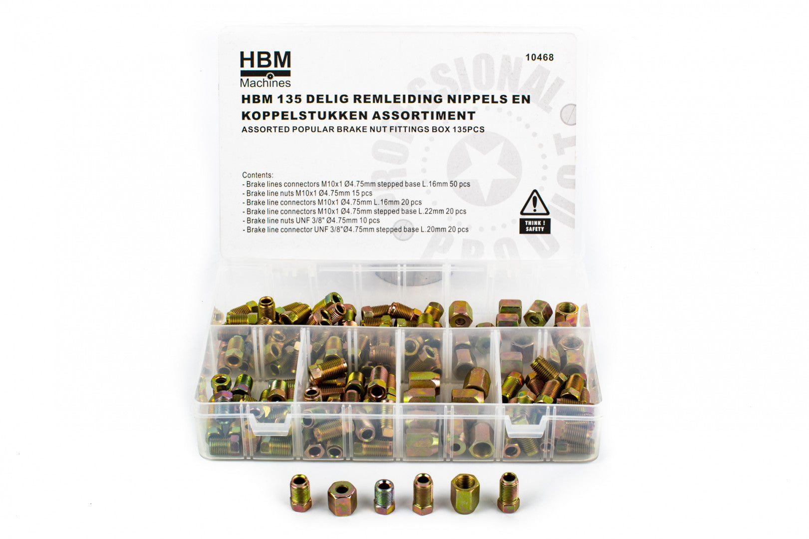 FÉKCSŐ ADAPTER KÉSZLET 135DB HBM