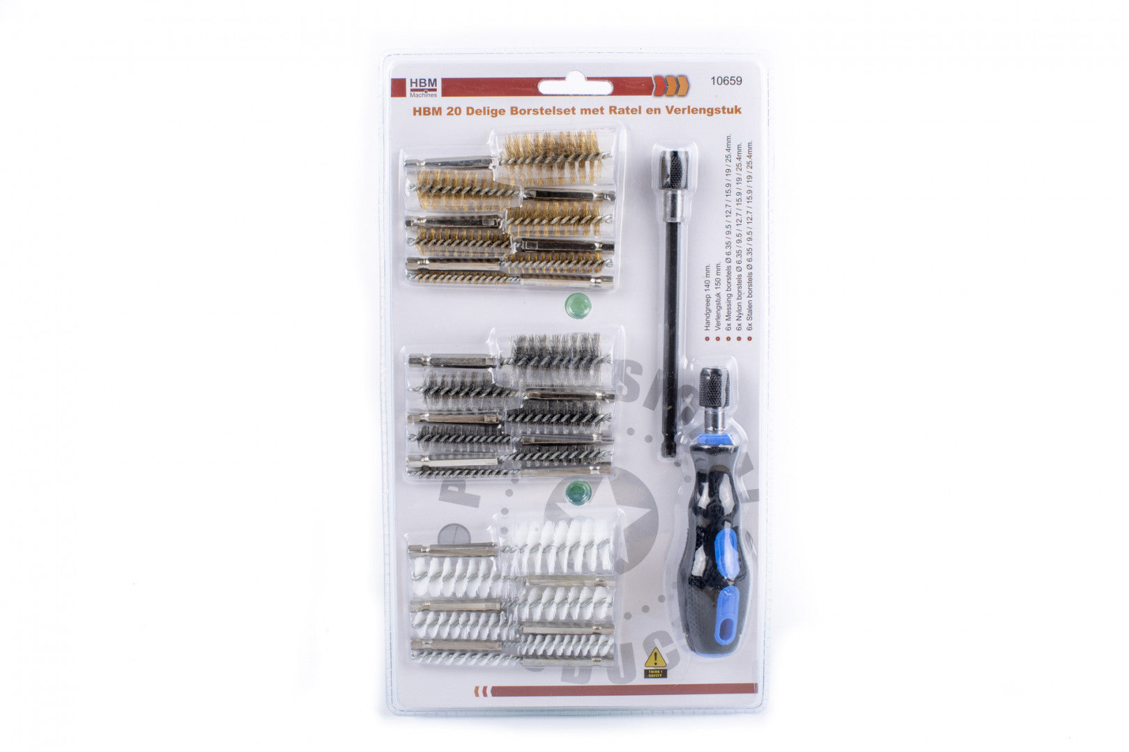 INJEKTOR – PORLASZTÓ TISZTÍTÓ KEFE KÉSZLET 20DB HBM