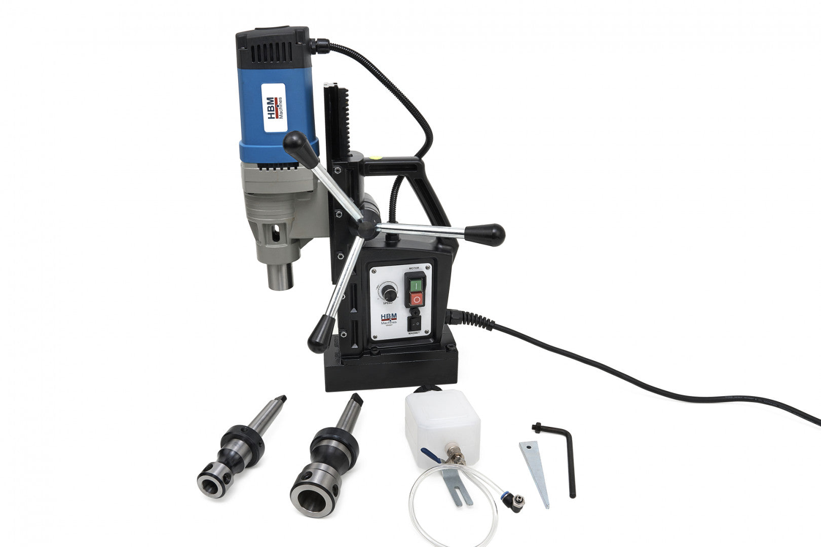 MÁGNESES FÚRÓGÉP ÁLLÍTHATÓ SEBESSÉGGEL 80MM HBM