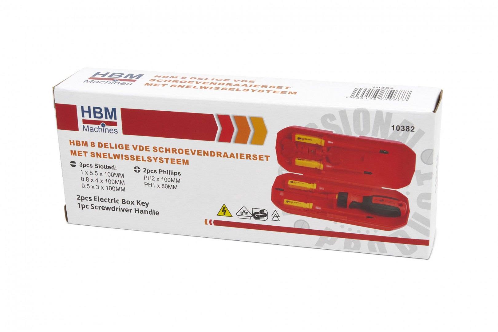 CSERÉLHETŐ FEJŰ SZIGETELT CSAVARHÚZÓ KÉSZLET 8 DB HBM