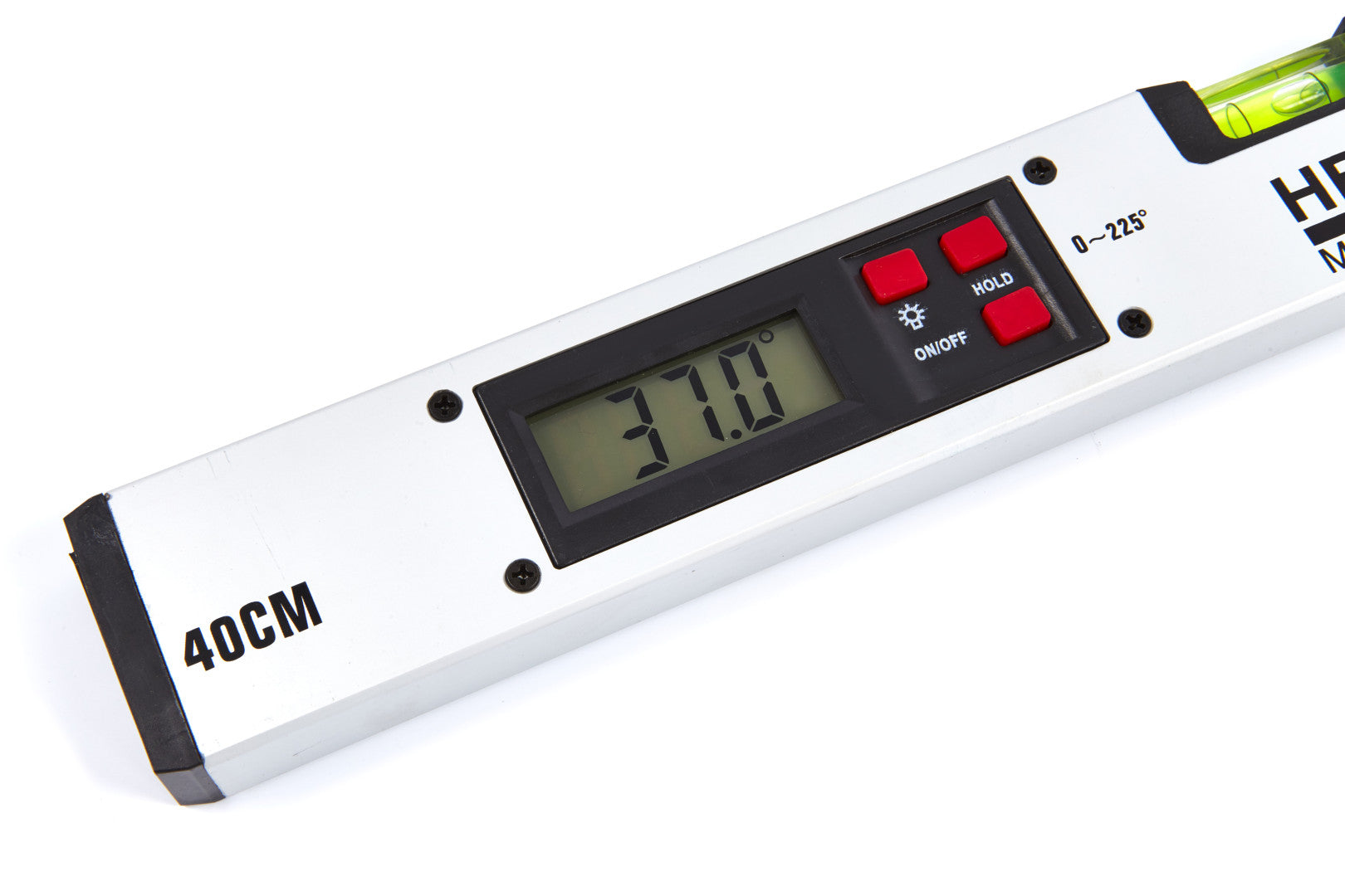 VÍZMÉRTÉK DIGITÁLIS SZÖGMÉRŐVEL 400MM HBM