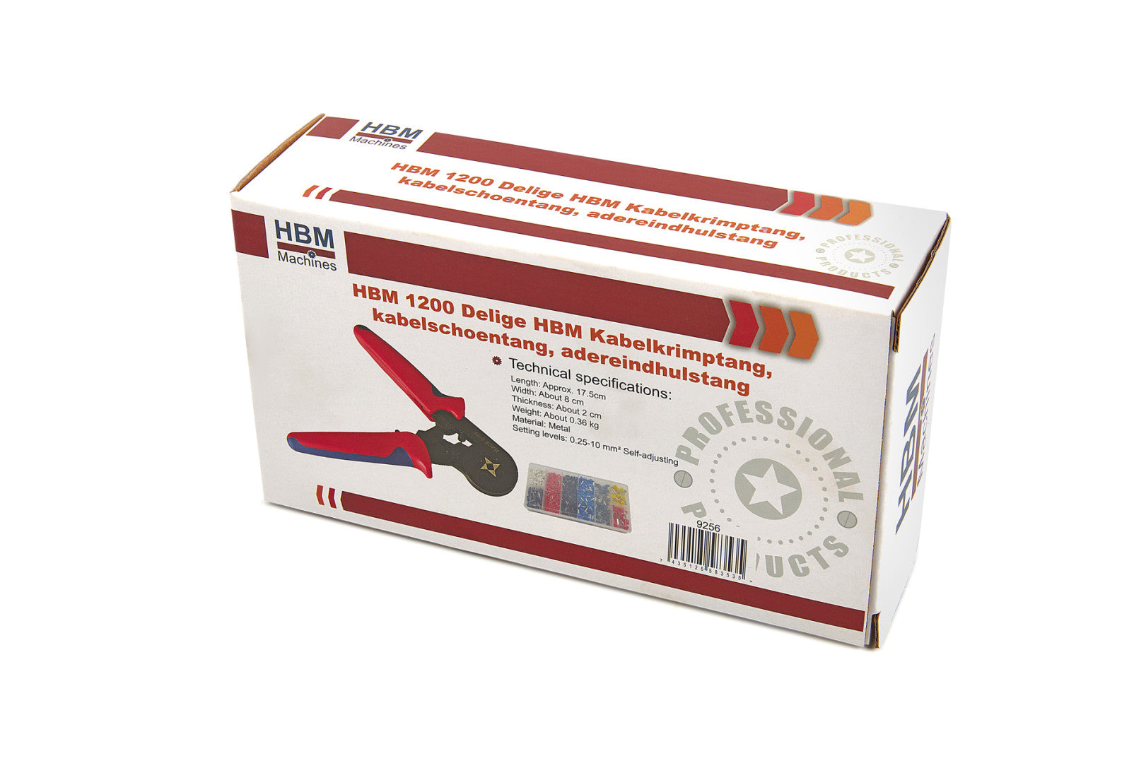 ÉRVÉGHÜVELY SZERELŐ KÉSZLET 0.25-10MM 1200 DB