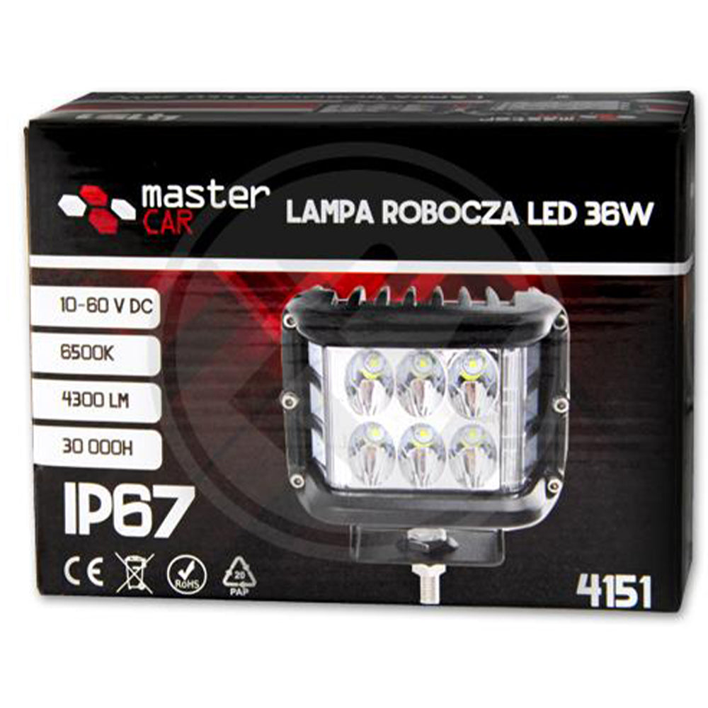 OFF ROAD AUTÓ LED PROJEKTOR LÁMPA 10-60V 36W