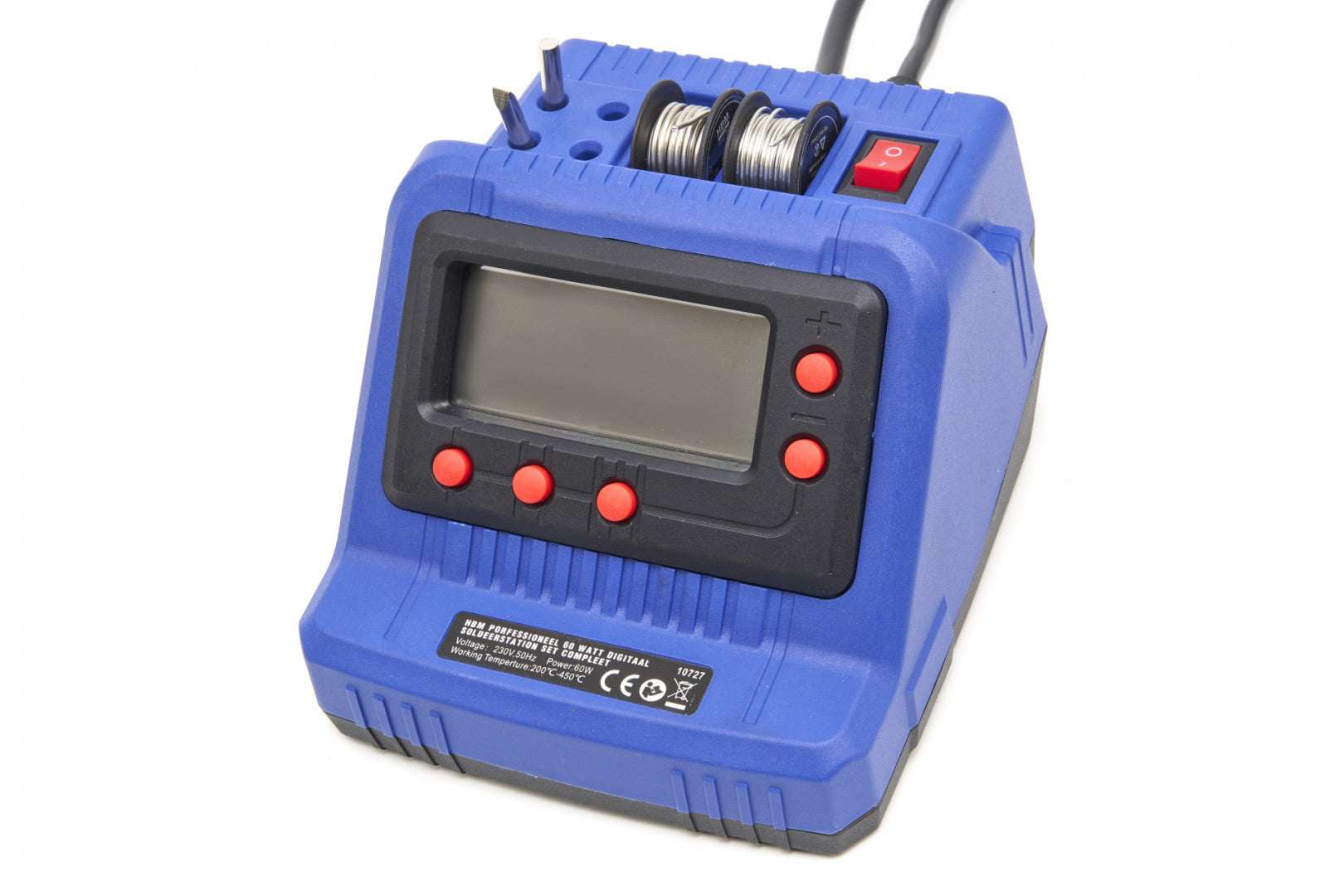 PROFESSZIONÁLIS DIGITÁLIS FORRASZTÓÁLLVÁNY 60W HBM