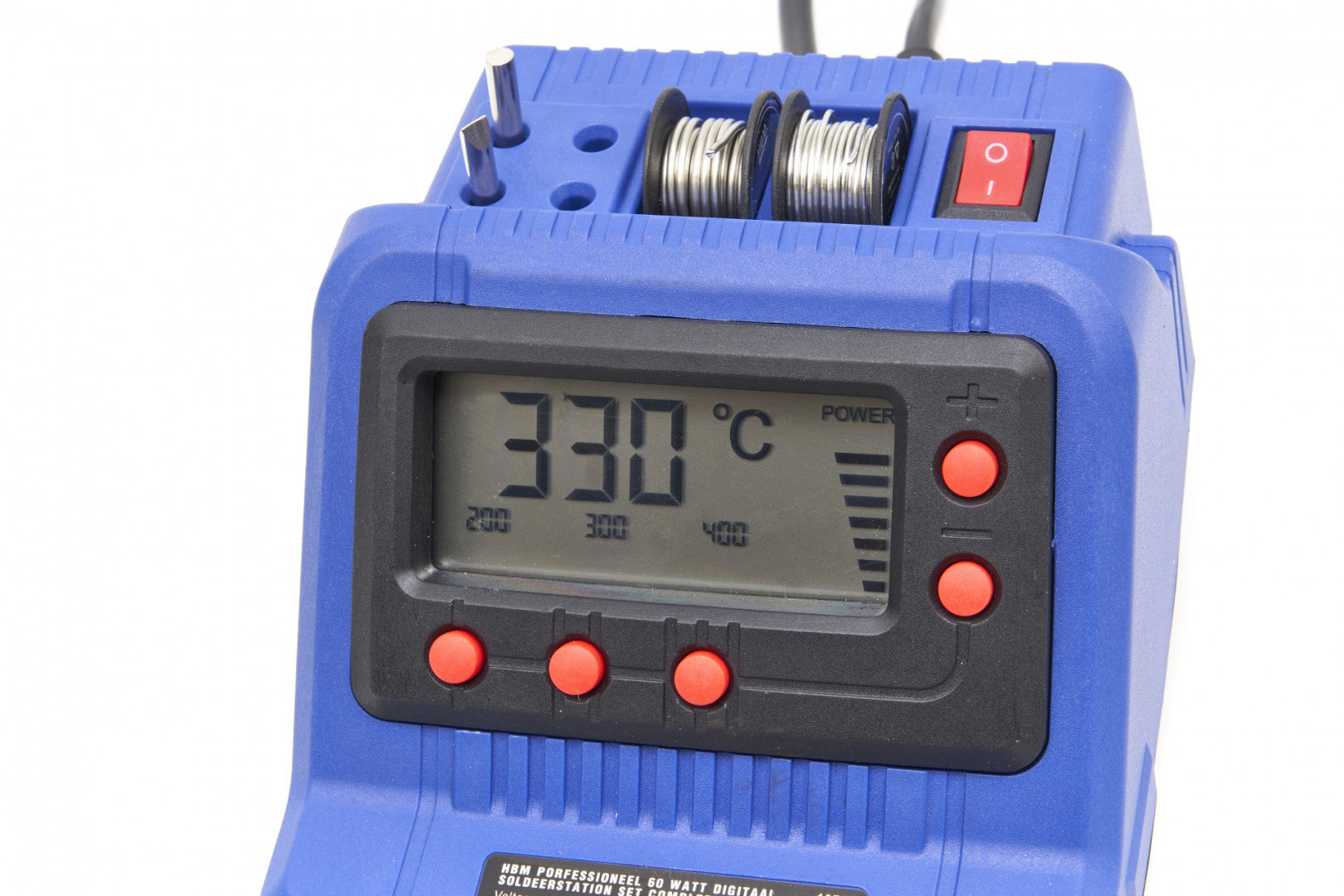 PROFESSZIONÁLIS DIGITÁLIS FORRASZTÓÁLLVÁNY 60W HBM