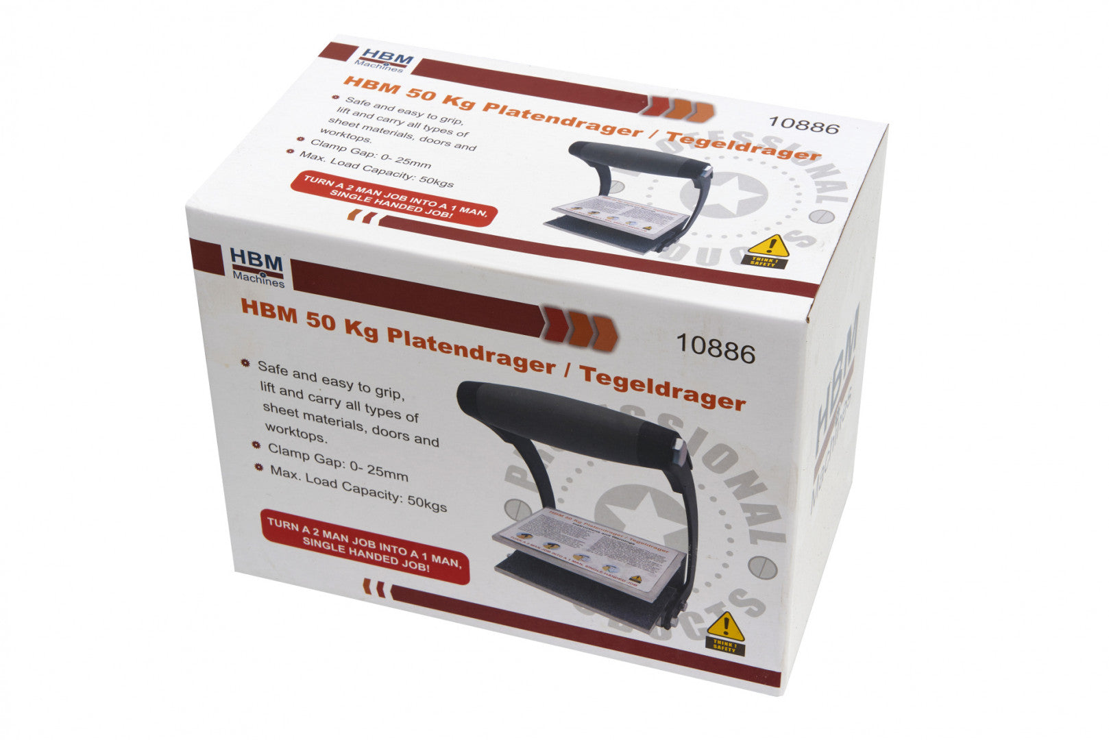 KÉZI FOOGANTYÚS LEMEZSZÁLLÍTÓ 50 KG HBM