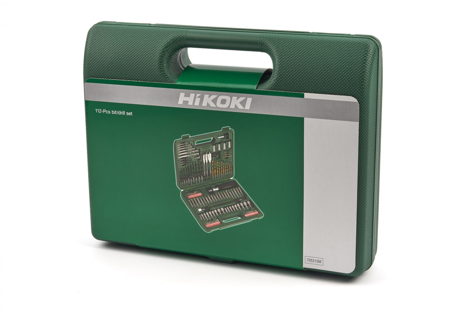 FÚRÓ ÉS CSAVAROZÓ BIT KÉSZLET FA FÉM BETON 112 DB