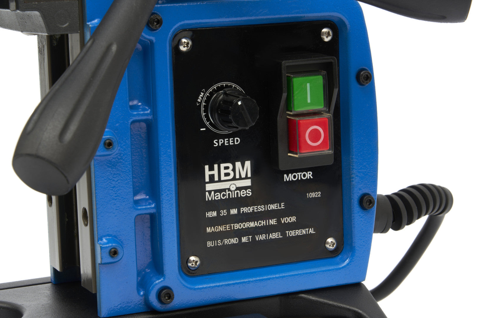 FÚRÓGÉP MÁGNESES TALPAL 1600 W 230V 35 MM HBM