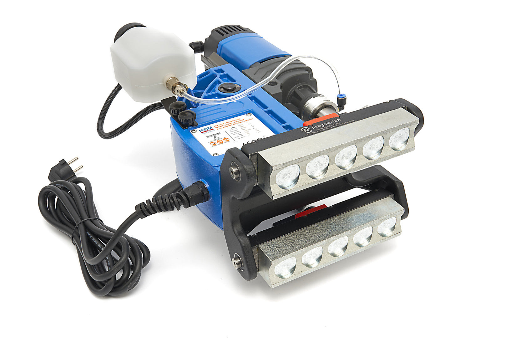 FÚRÓGÉP MÁGNESES TALPAL 1600 W 230V 35 MM HBM