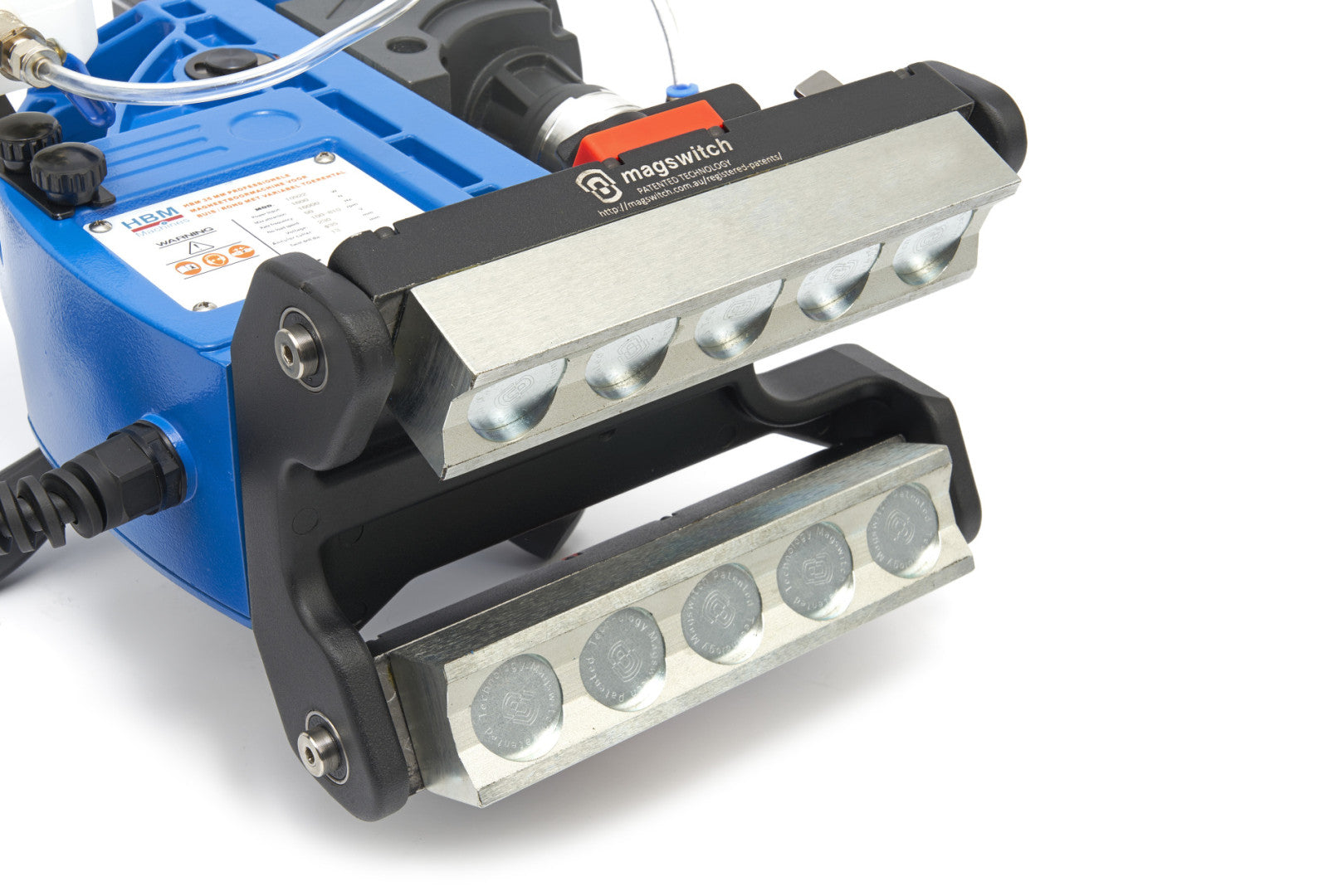 FÚRÓGÉP MÁGNESES TALPAL 1600 W 230V 35 MM HBM