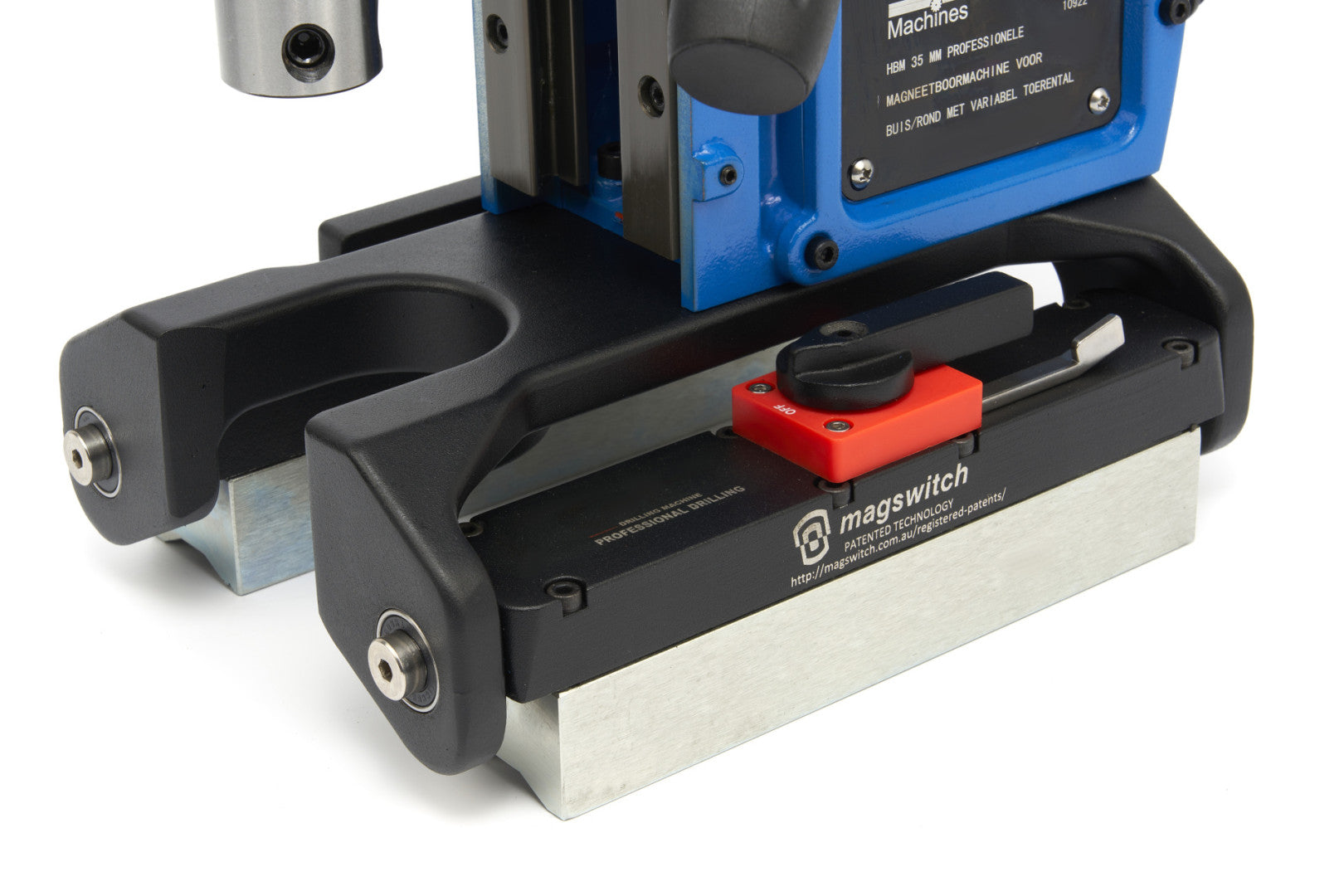 FÚRÓGÉP MÁGNESES TALPAL 1600 W 230V 35 MM HBM