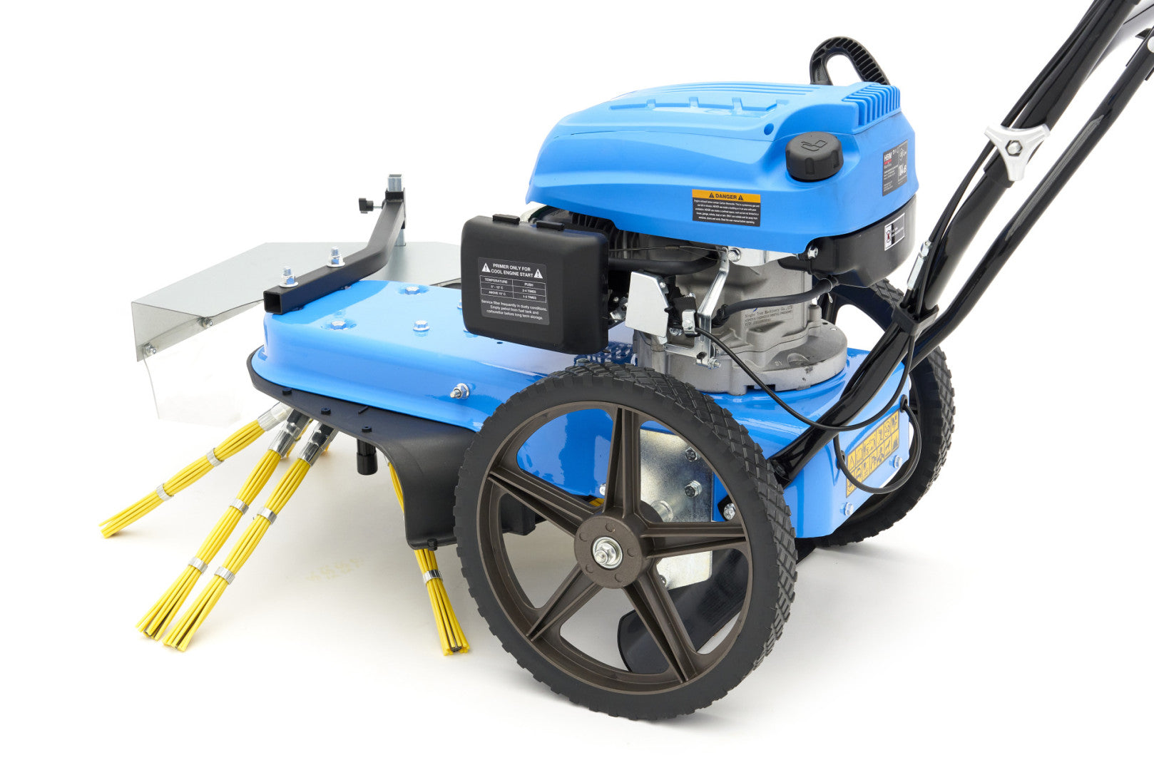 BENZINES KÖREKEFÉS GYOMSEPRŐGÉP 173 CM3 HBM