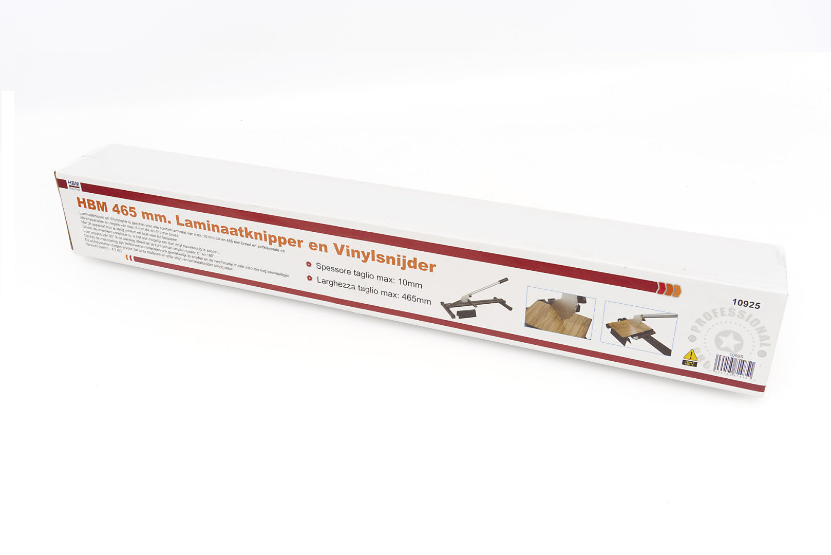 LAMINÁLT PADLÓLAP VÁGÓ GUILLOTINE 465 MM HBM