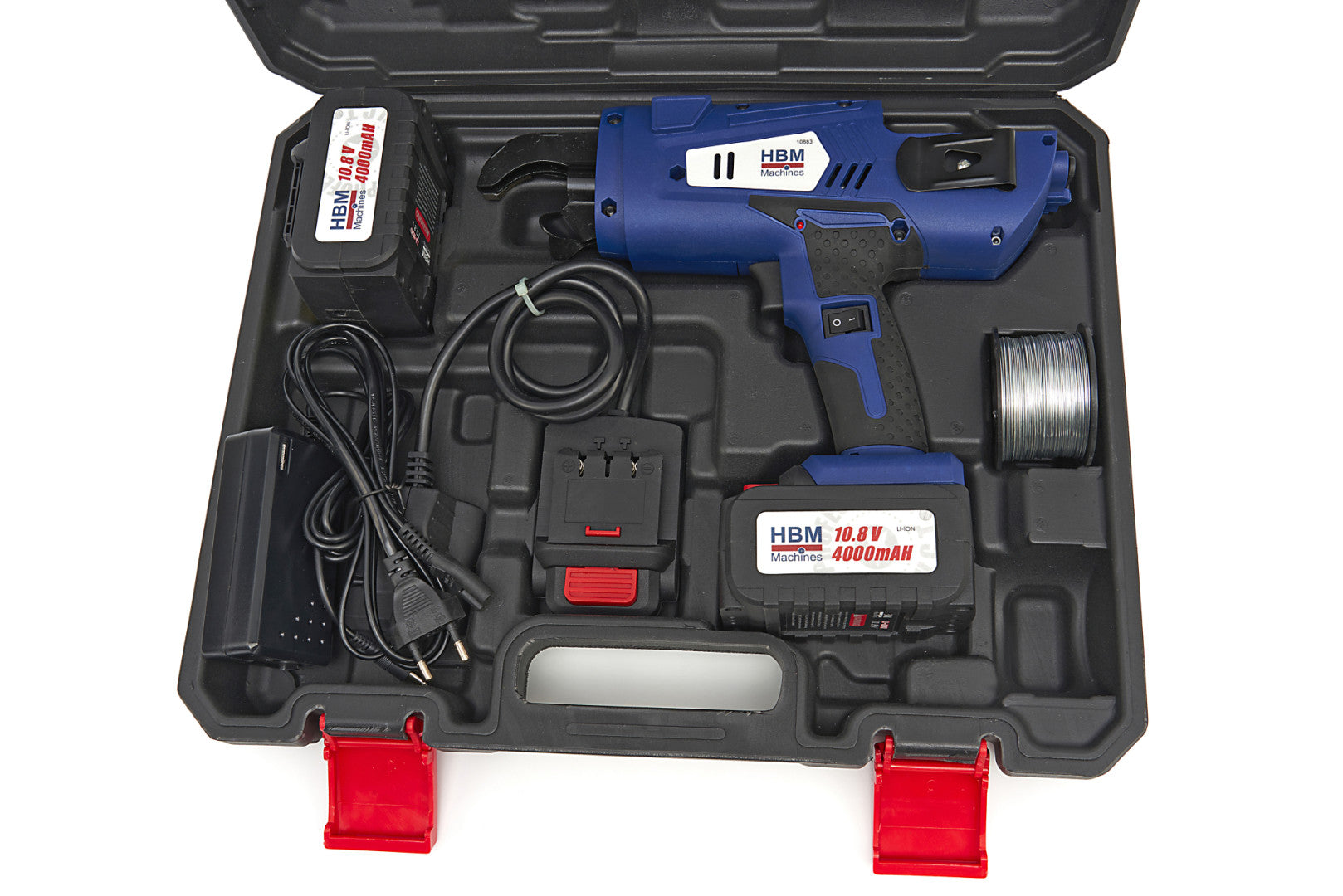 BETONVAS KÖTÖZŐ GÉP 2 AKKUMULÁTORRAL 10.8V 4.0AH HBM