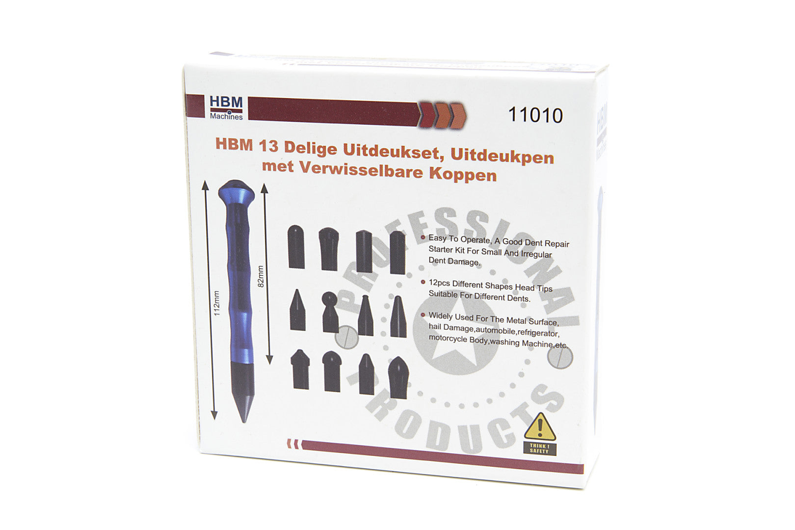 HORPADÁSJAVÍTÓ CSERÉLHETŐ FEJJEL KIS HORPADÁSOKHOZ 13 DB HBM