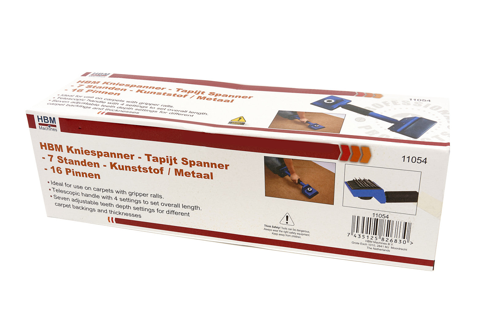 SZŐNYEGFESZÍTŐ 7 POZÍCIÓ 16 TŰ HBM