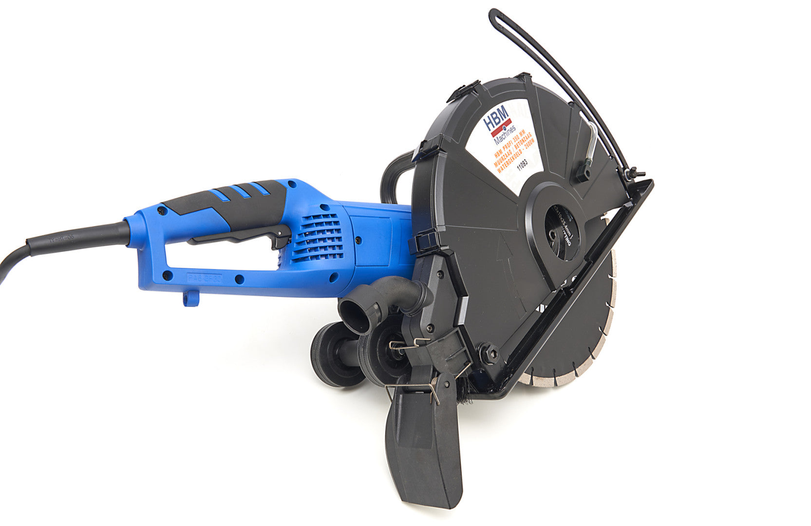 VÍZHŰTÉSES KÖRFŰRÉSZ BETONHOZ 2600W 350MM HBM